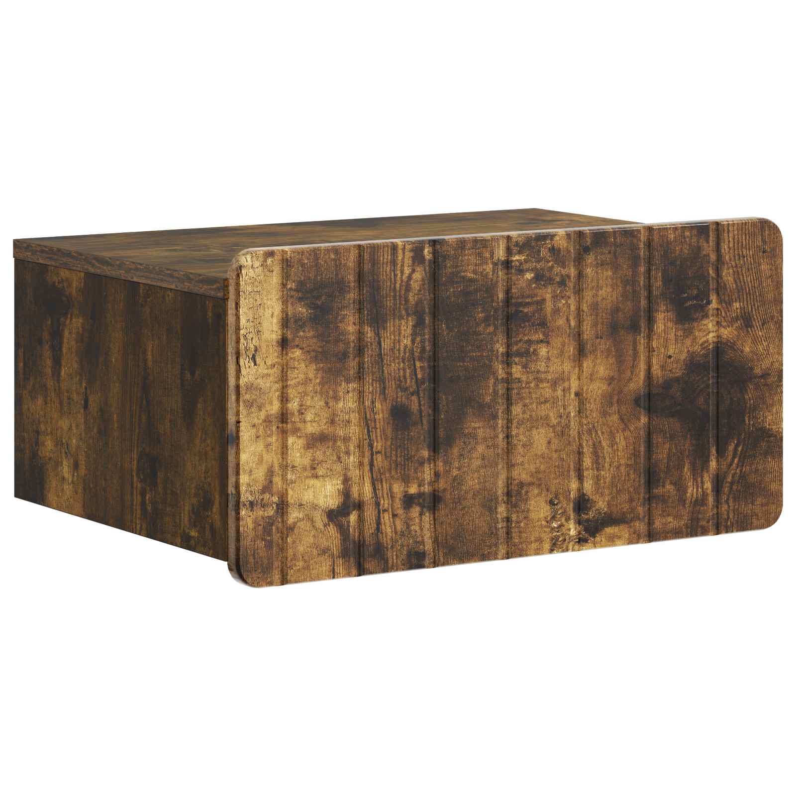 Cabinet de chevet mural 2 pcs Chêne fumé 49 x 34,5 x 24 cm - XIOS