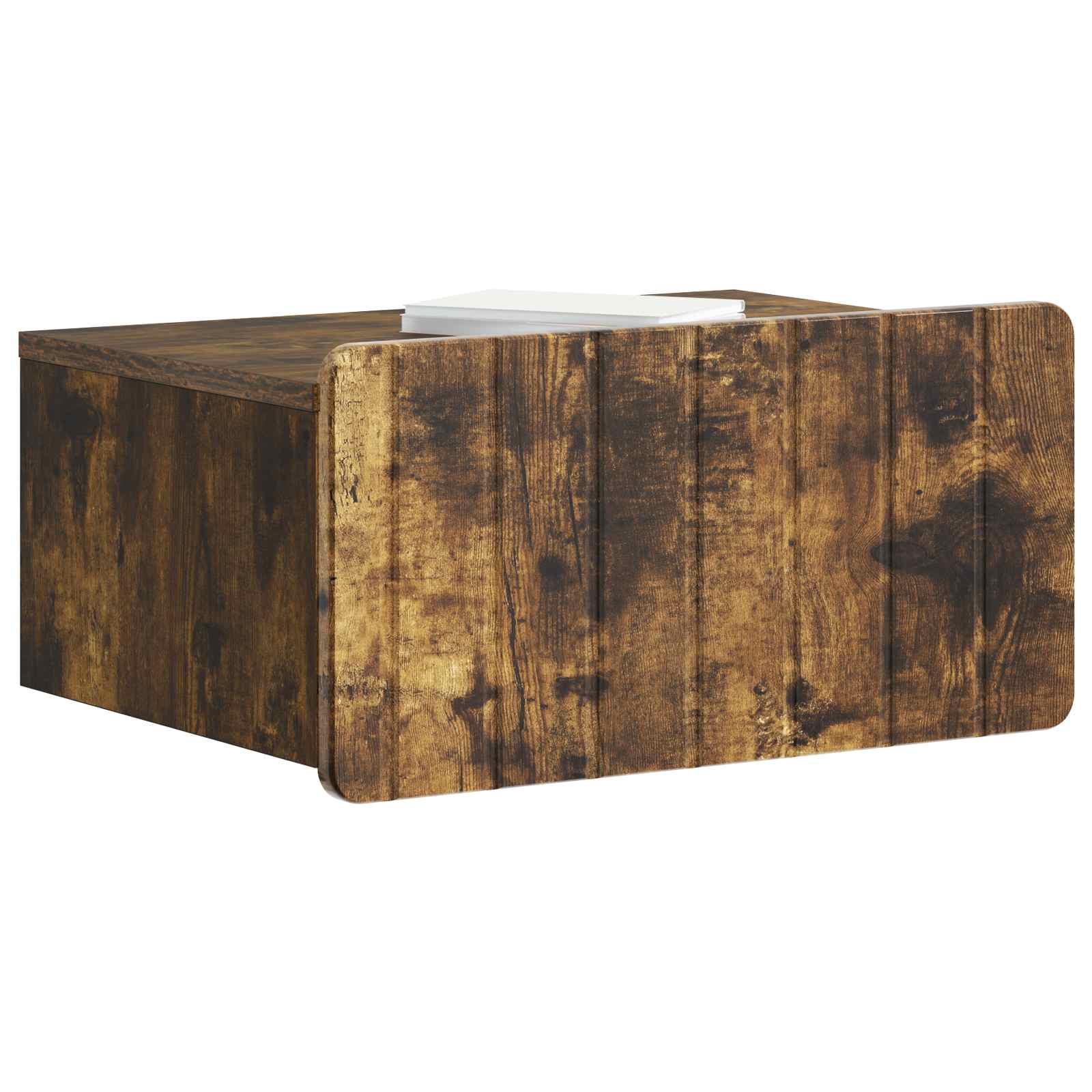 Cabinet de chevet mural 2 pcs Chêne fumé 49 x 34,5 x 24 cm - XIOS