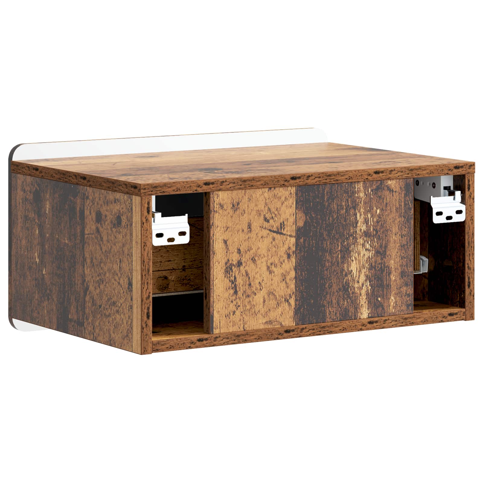Cabinet de chevet mural 2 pcs Bois ancien 49 x 34,5 x 24 cm - XIOS