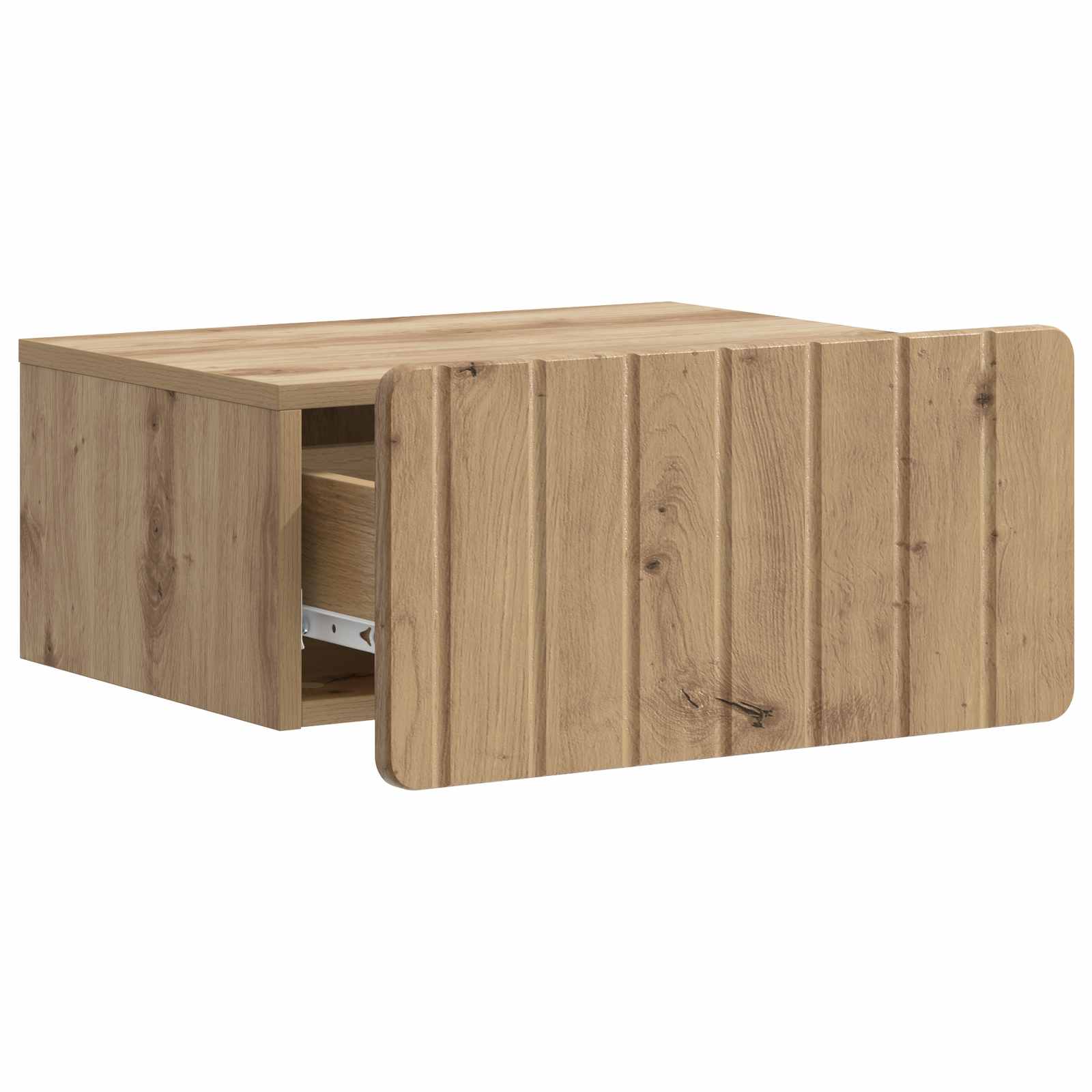 Cabinet de chevet mural 2 pcs Chêne artisanal 49 x 34,5 x 24 cm - XIOS