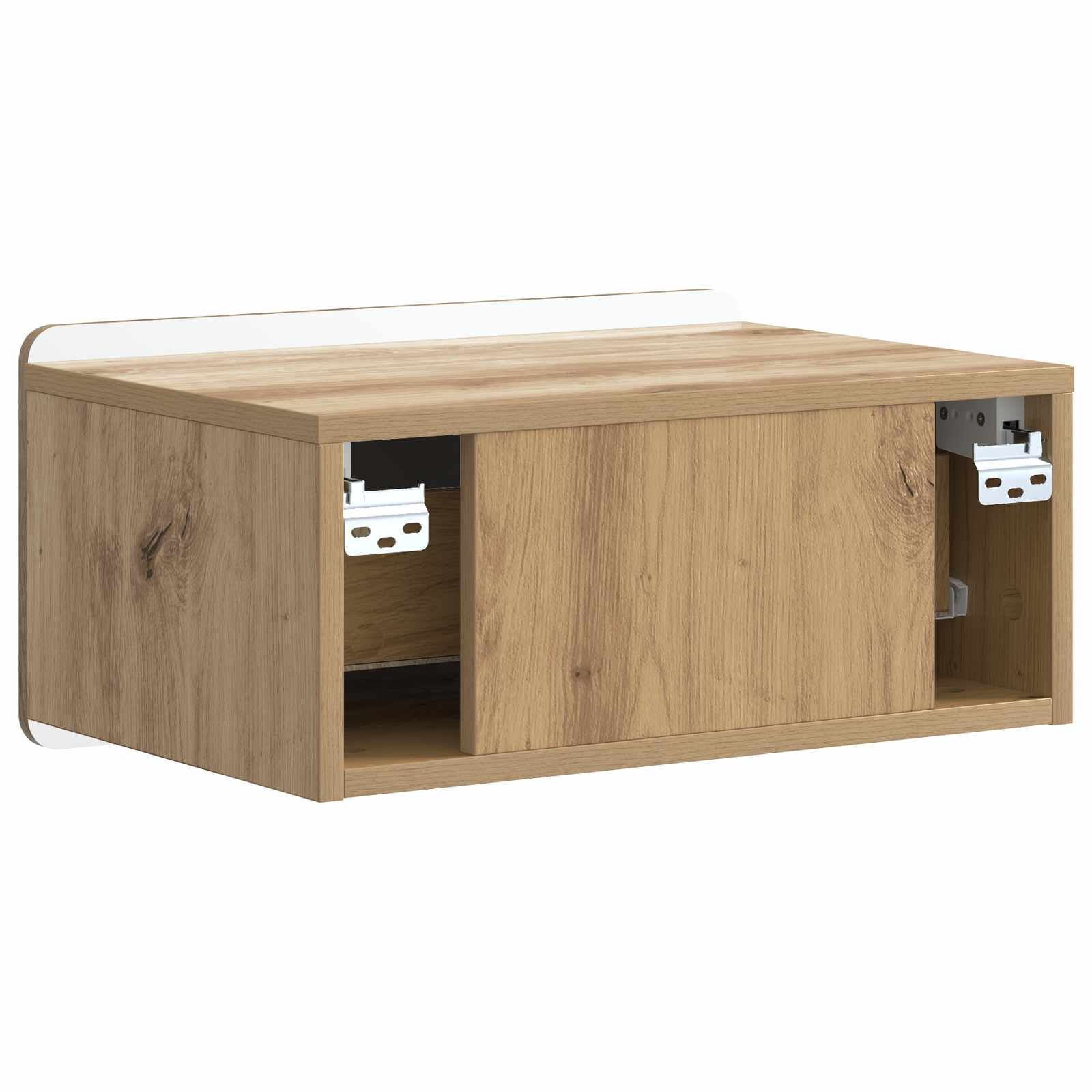 Cabinet de chevet mural 2 pcs Chêne artisanal 49 x 34,5 x 24 cm - XIOS