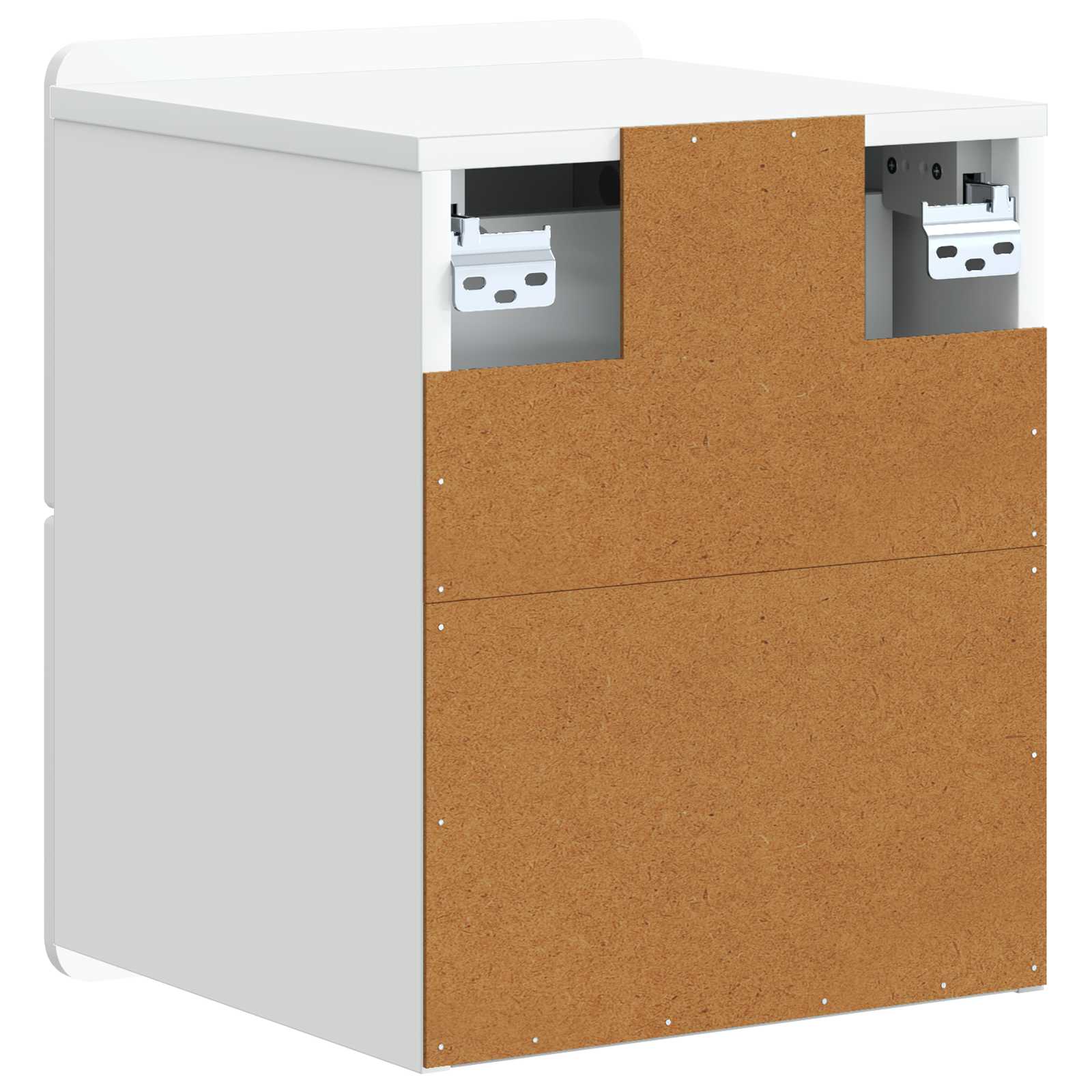 Cabinet de chevet mural 2 pcs Blanc 33 x 34,5 x 43 cm - XIOS