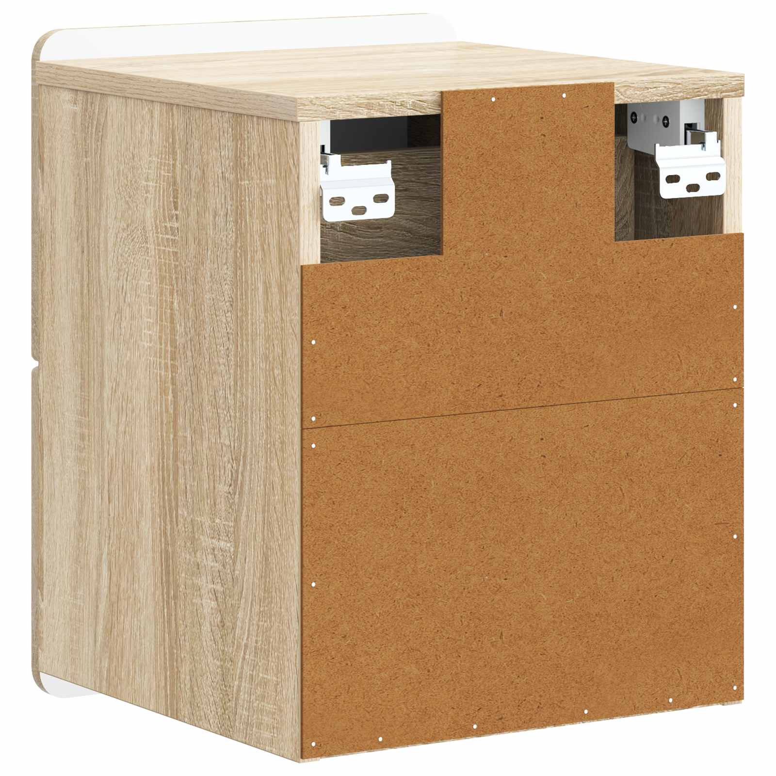Cabinet de chevet mural 2 pcs Chêne Sonoma 33 x 34,5 x 43 cm - XIOS