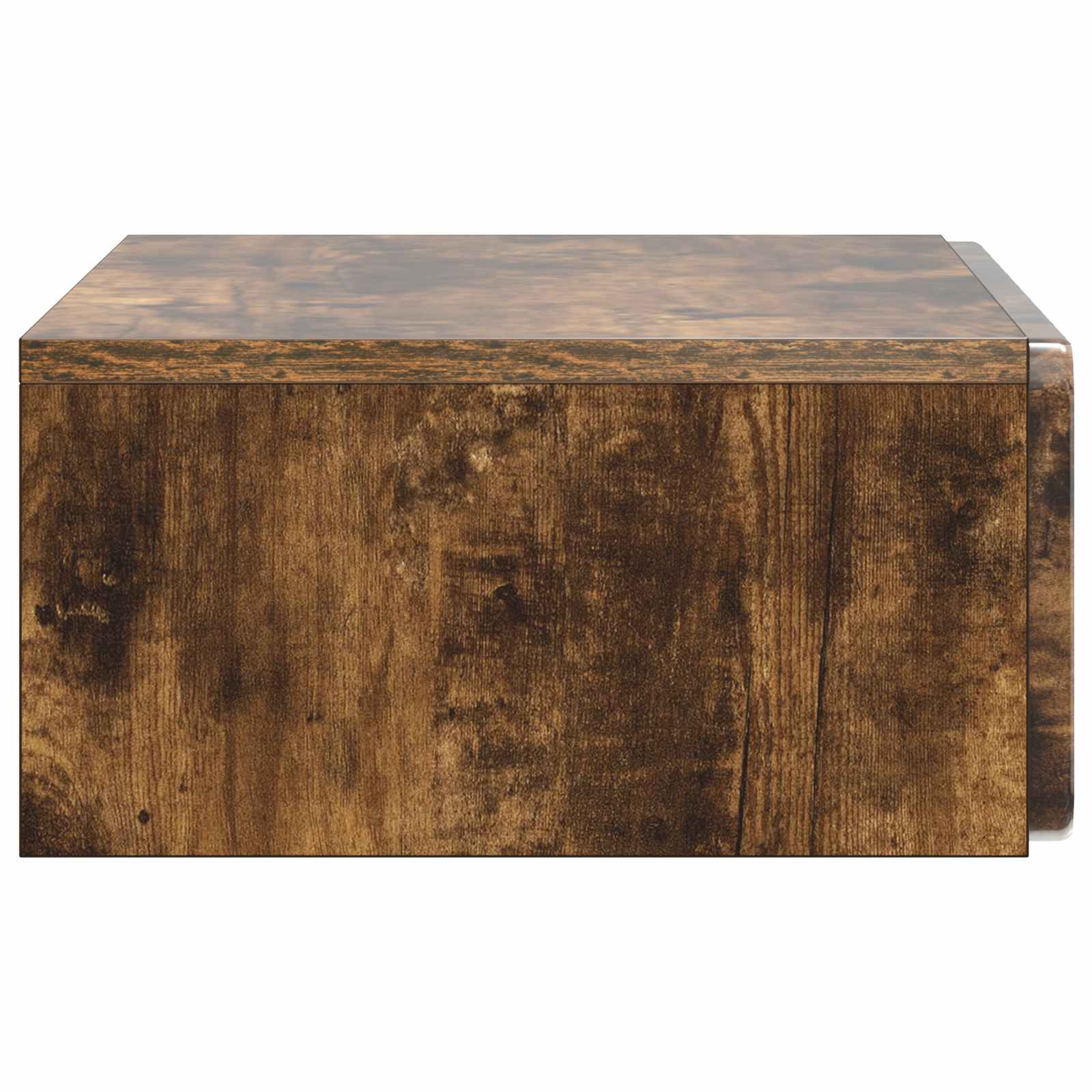 Table d'appoint murale Chêne fumé 59 x 34,5 x 17 cm - XIOS