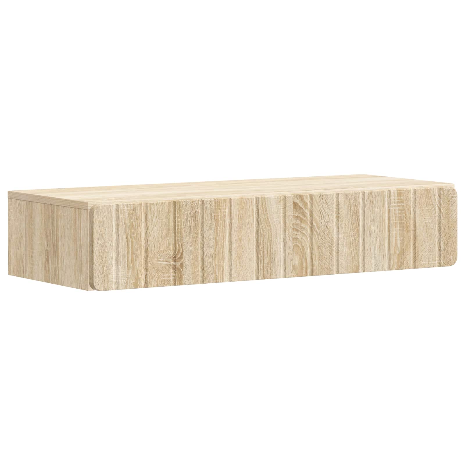 Table d'appoint murale Chêne Sonoma 87,5 x 34,5 x 17 cm - XIOS