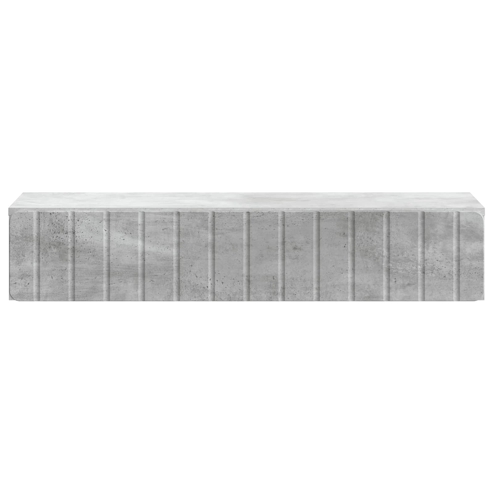 Table d'appoint murale Gris béton 87,5 x 34,5 x 17 cm - XIOS