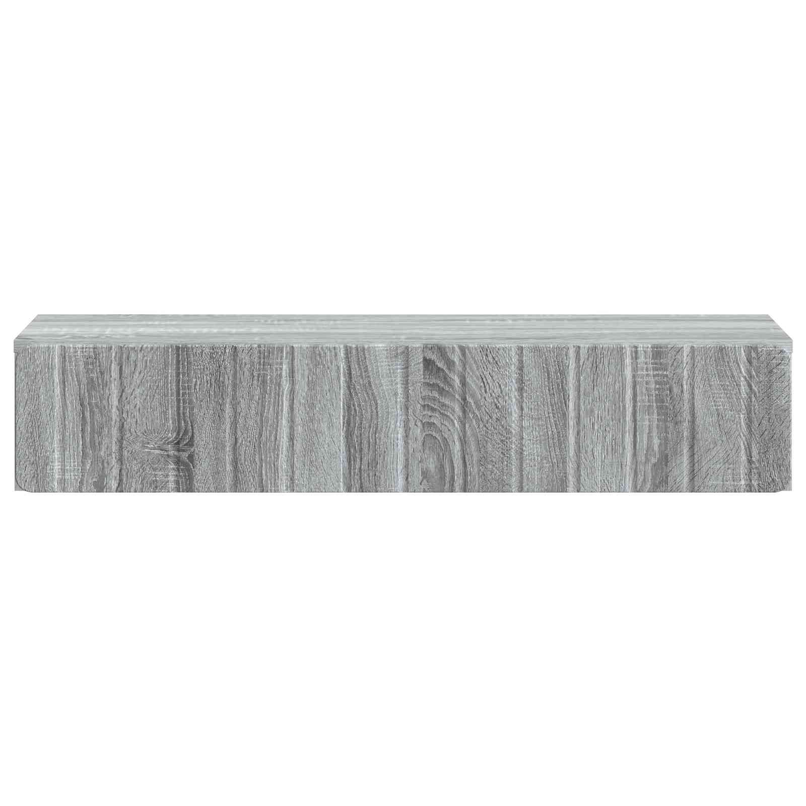 Table d'appoint murale Sonoma gris 87,5 x 34,5 x 17 cm - XIOS