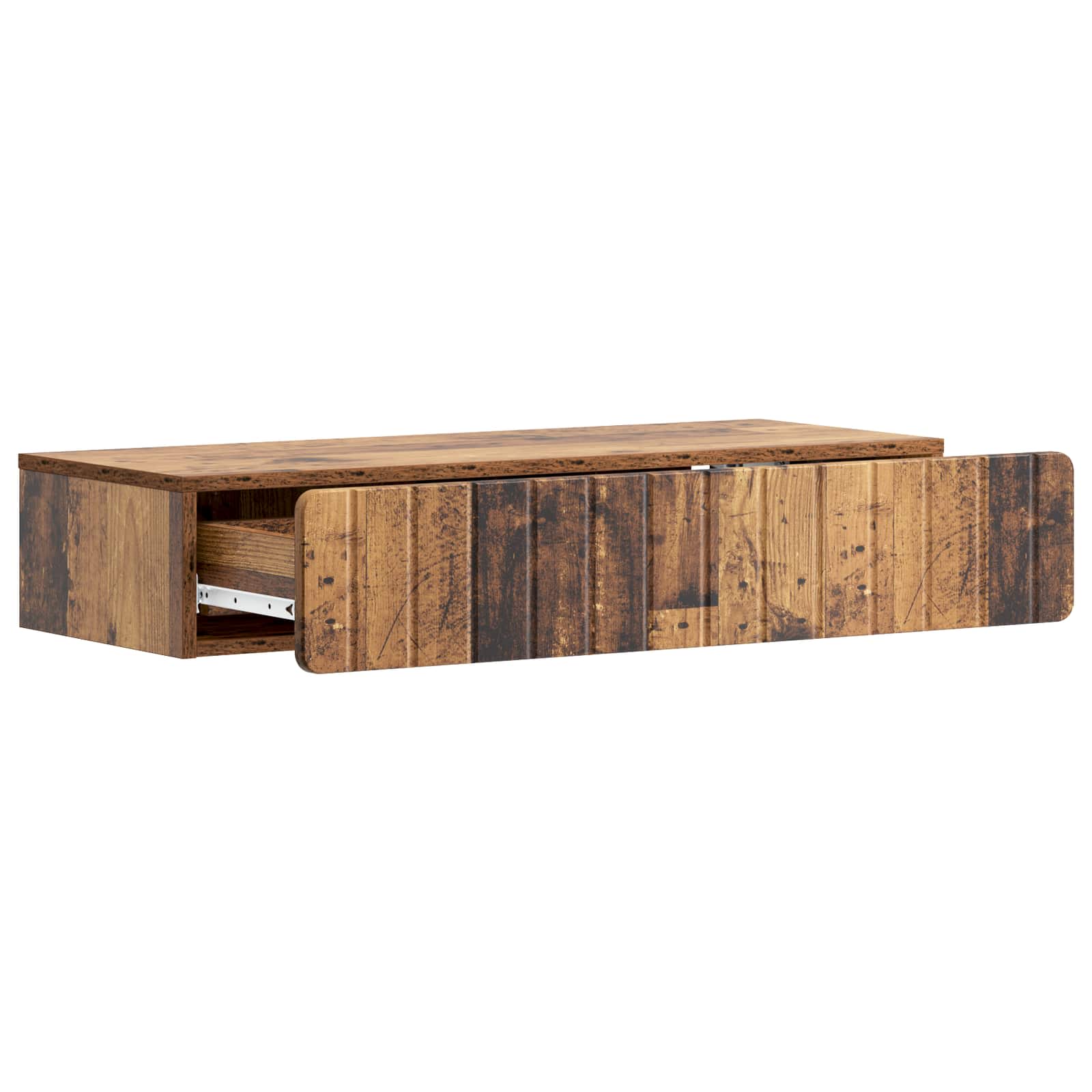 Table d'appoint murale Bois ancien 87,5 x 34,5 x 17 cm - XIOS