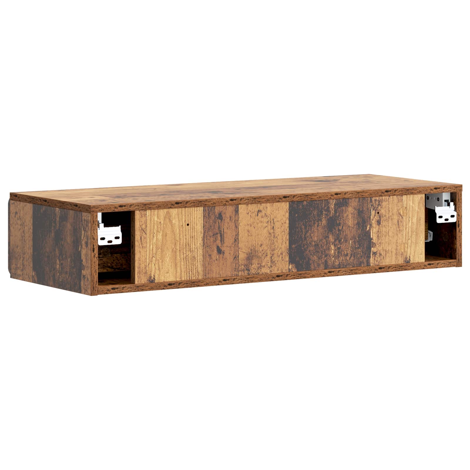 Table d'appoint murale Bois ancien 87,5 x 34,5 x 17 cm - XIOS