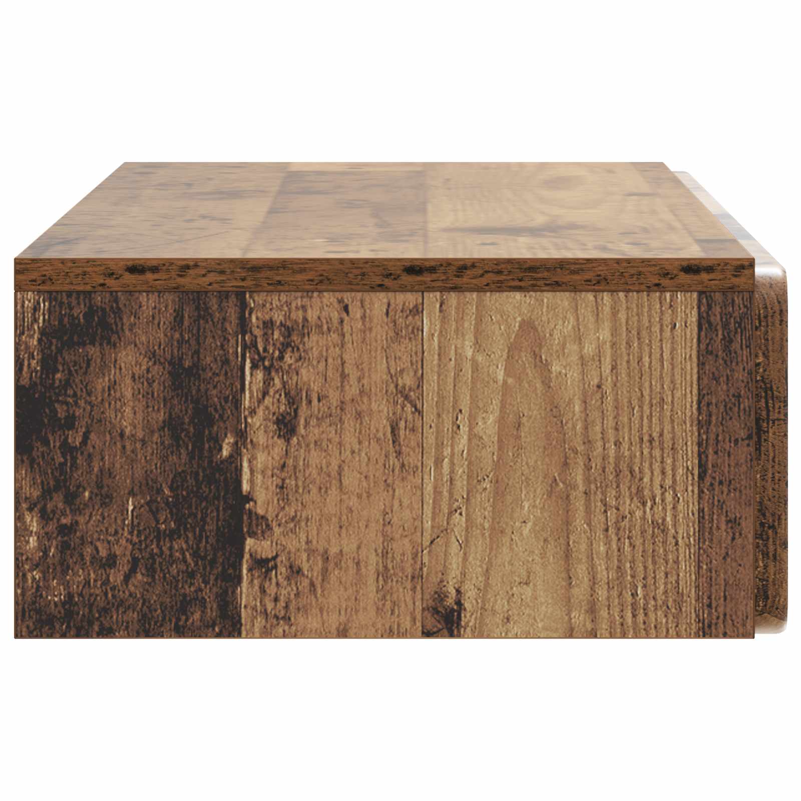 Table d'appoint murale Bois ancien 87,5 x 34,5 x 17 cm - XIOS
