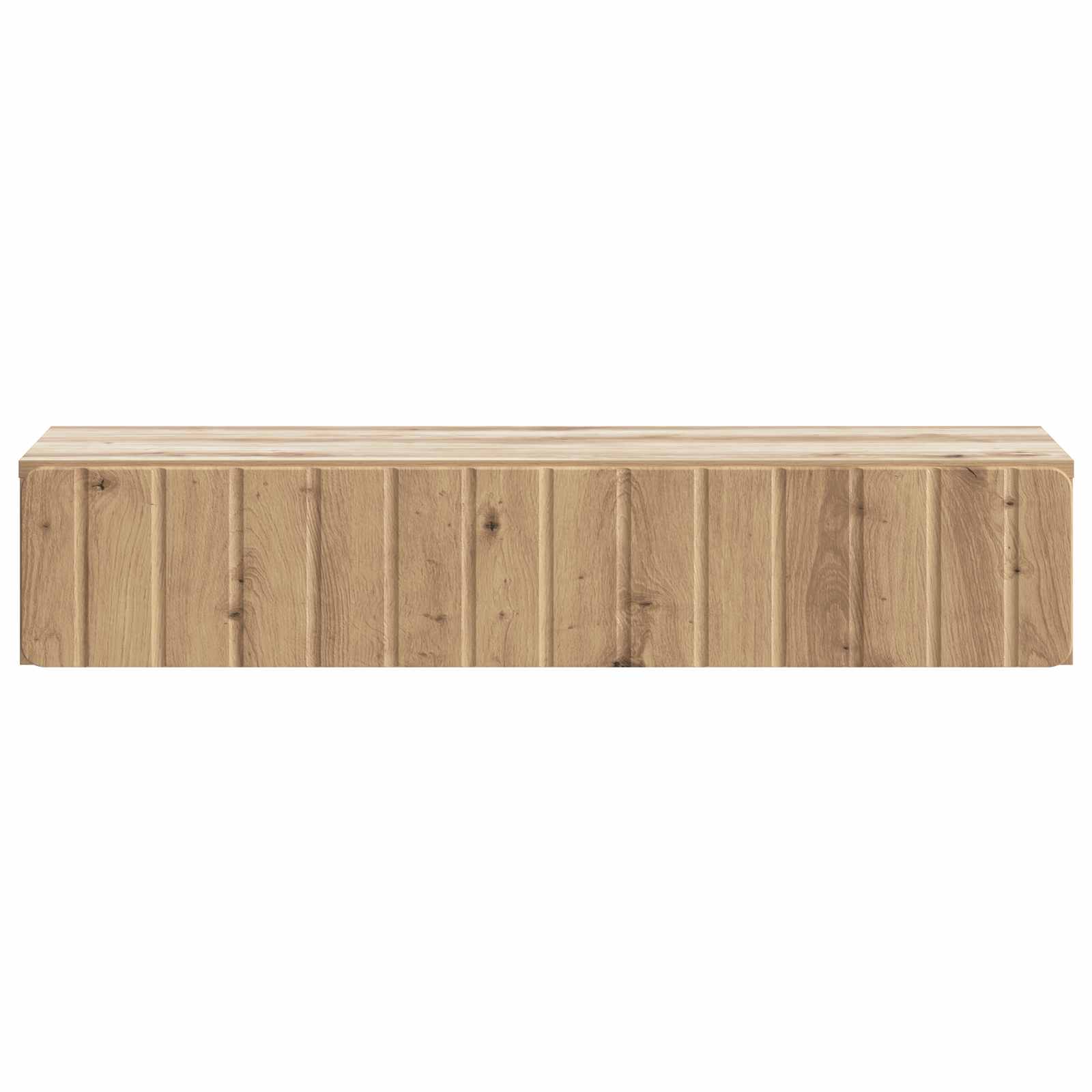 Table d'appoint murale Chêne artisanal 87,5 x 34,5 x 17 cm - XIOS