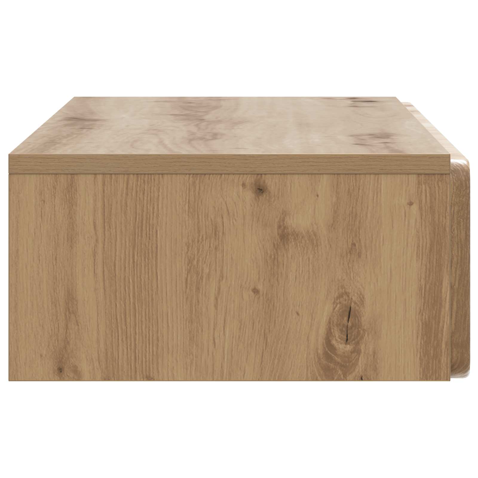 Table d'appoint murale Chêne artisanal 87,5 x 34,5 x 17 cm - XIOS