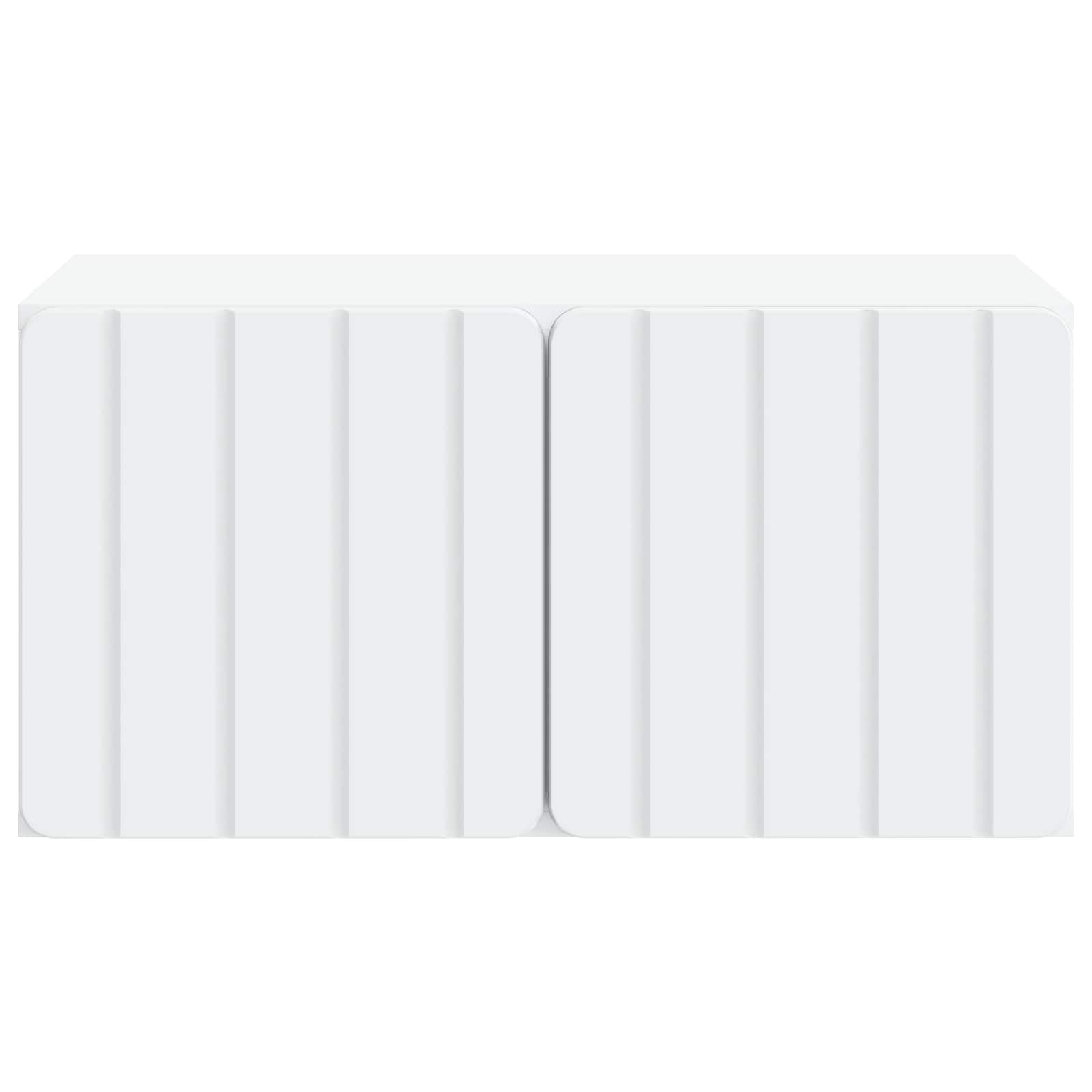 Meuble TV mural Blanc 59,5 x 41 x 30 cm Bois d'ingénierie - XIOS
