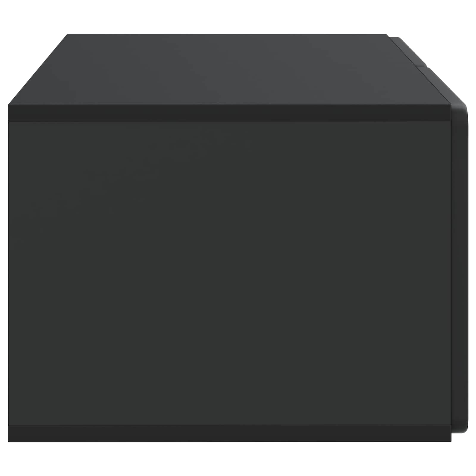 Meuble TV mural Noir 59,5 x 41 x 30 cm Bois d'ingénierie - XIOS