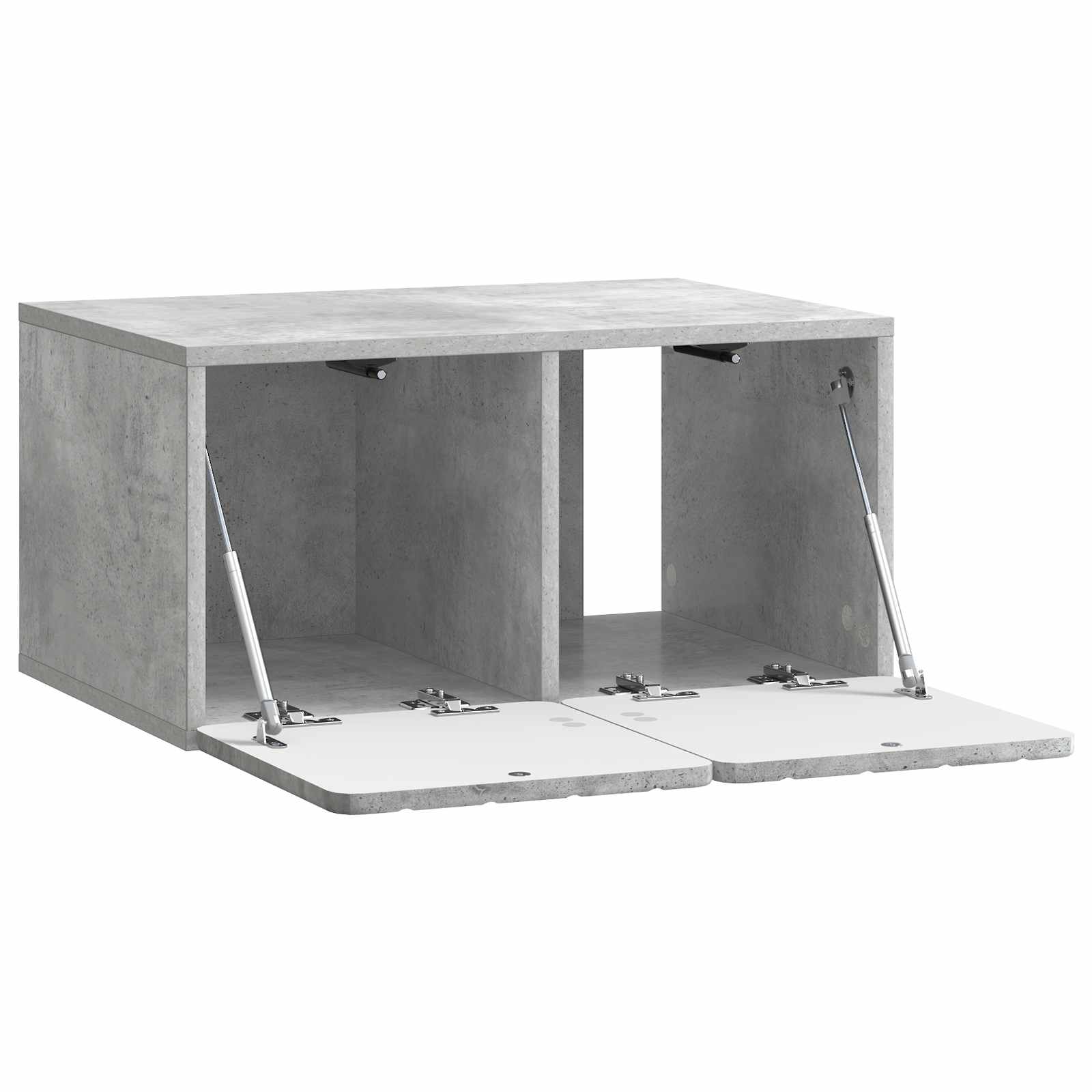 Meuble TV mural Gris béton 59,5 x 41 x 30 cm Bois d'ingénierie - XIOS