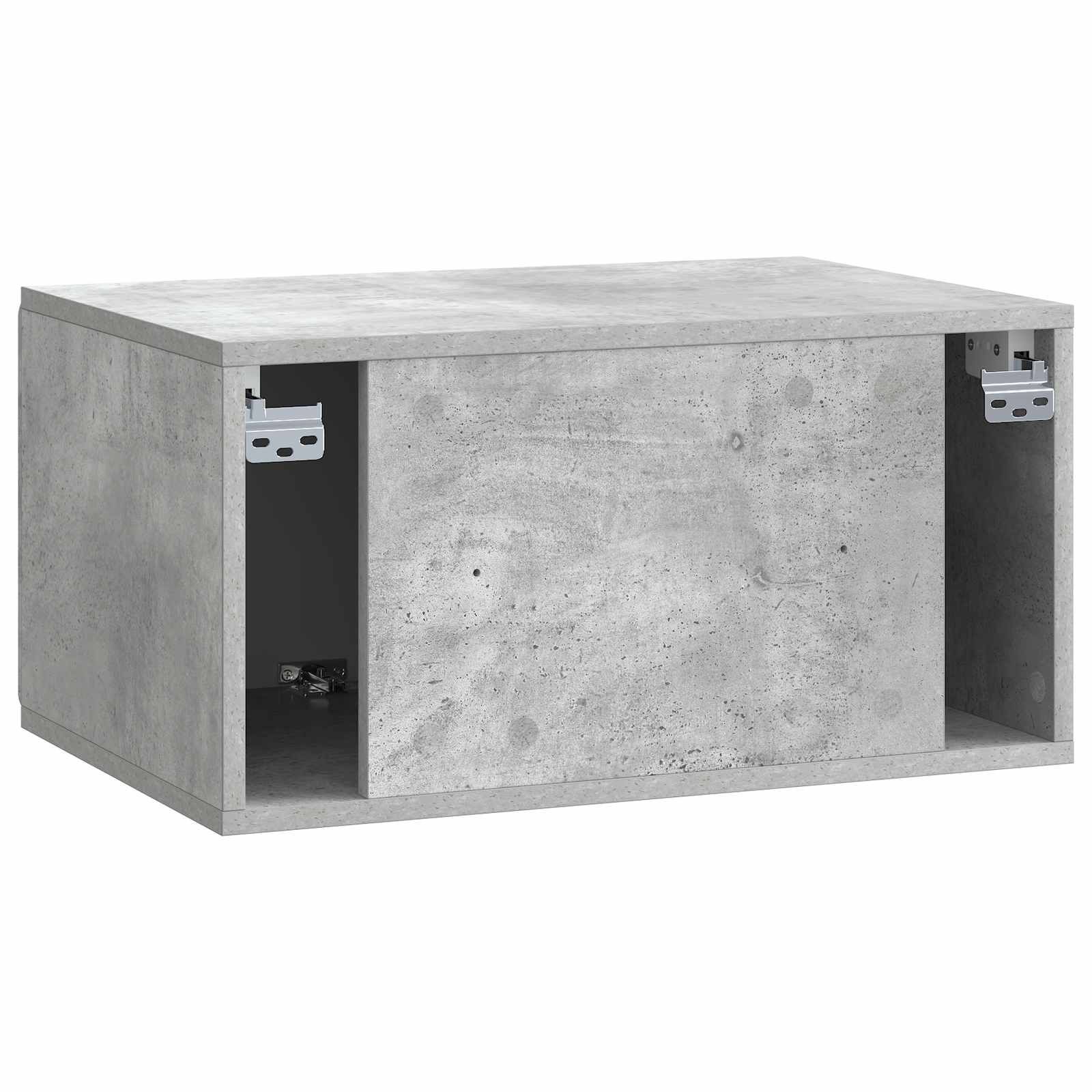 Meuble TV mural Gris béton 59,5 x 41 x 30 cm Bois d'ingénierie - XIOS