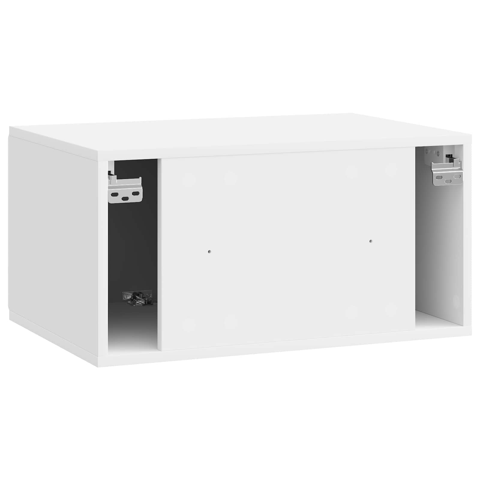 Meuble TV mural Montage mural Blanc brillant 59,5 x 41 x 30 cm - XIOS