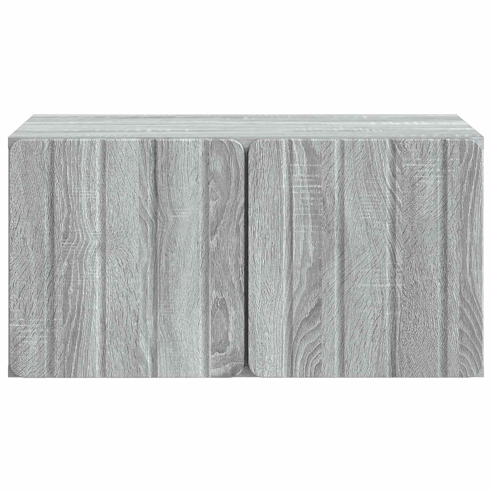 Meuble TV mural Sonoma gris 59,5 x 41 x 30 cm Bois d'ingénierie - XIOS