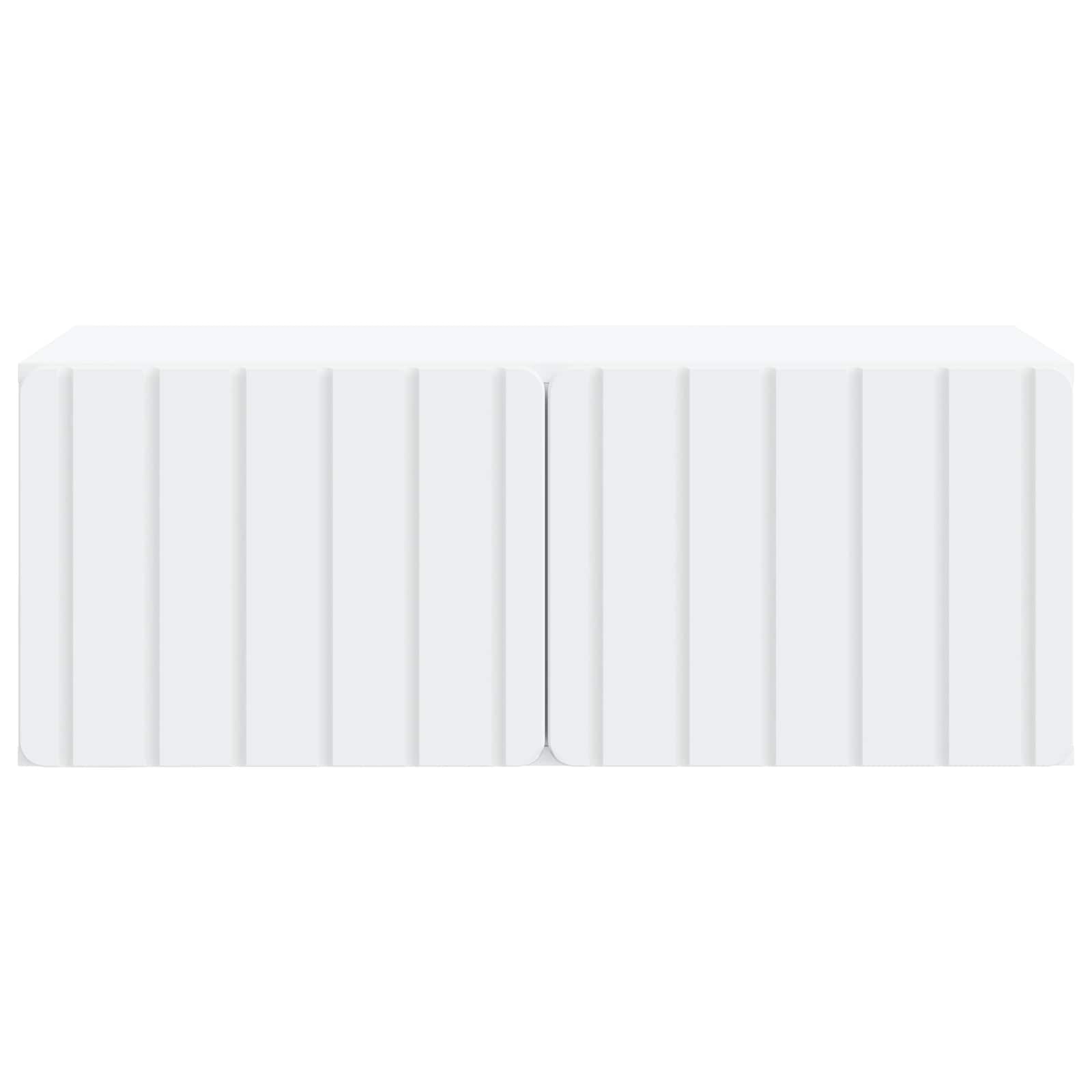 Meuble TV mural Blanc 78,5 x 41 x 30 cm Bois d'ingénierie - XIOS