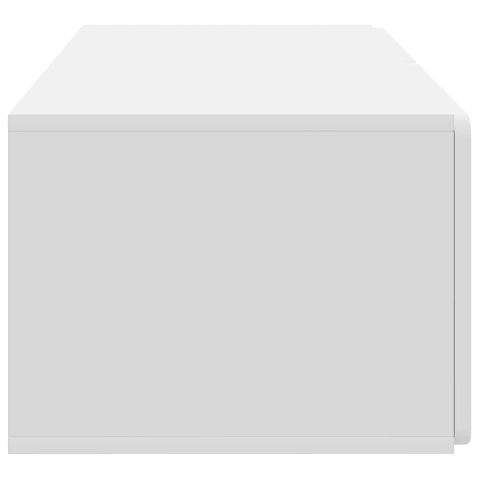 Meuble TV mural Blanc 78,5 x 41 x 30 cm Bois d'ingénierie - XIOS