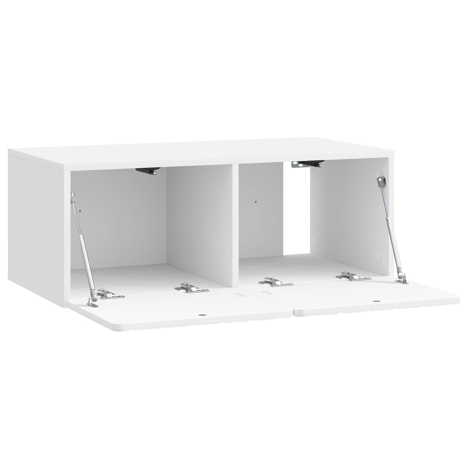 Meuble TV mural Montage mural Blanc brillant 78,5 x 41 x 30 cm - XIOS