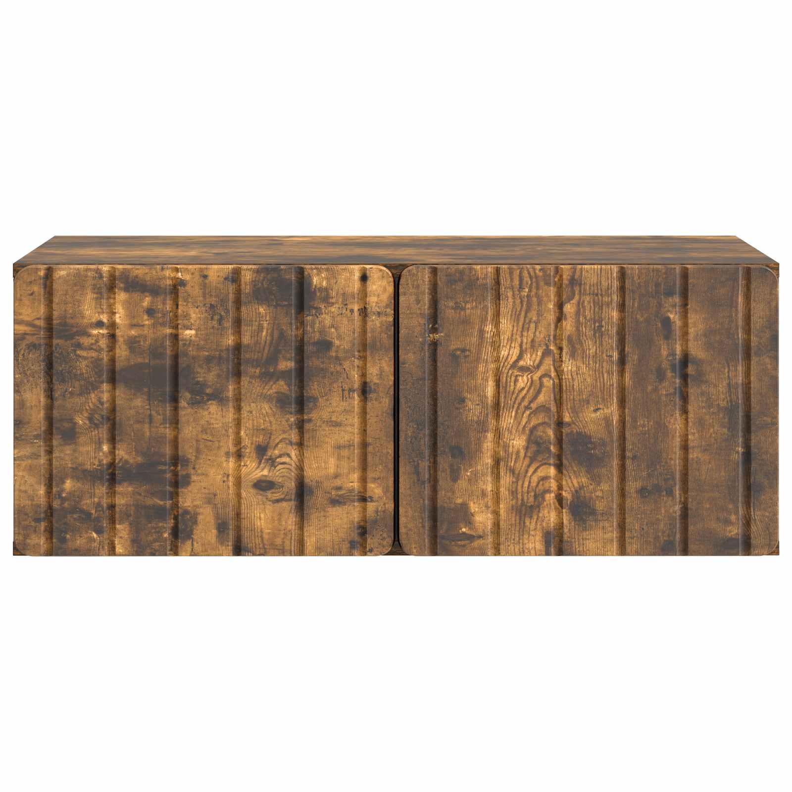 Meuble TV mural Chêne fumé 78,5 x 41 x 30 cm Bois d'ingénierie - XIOS