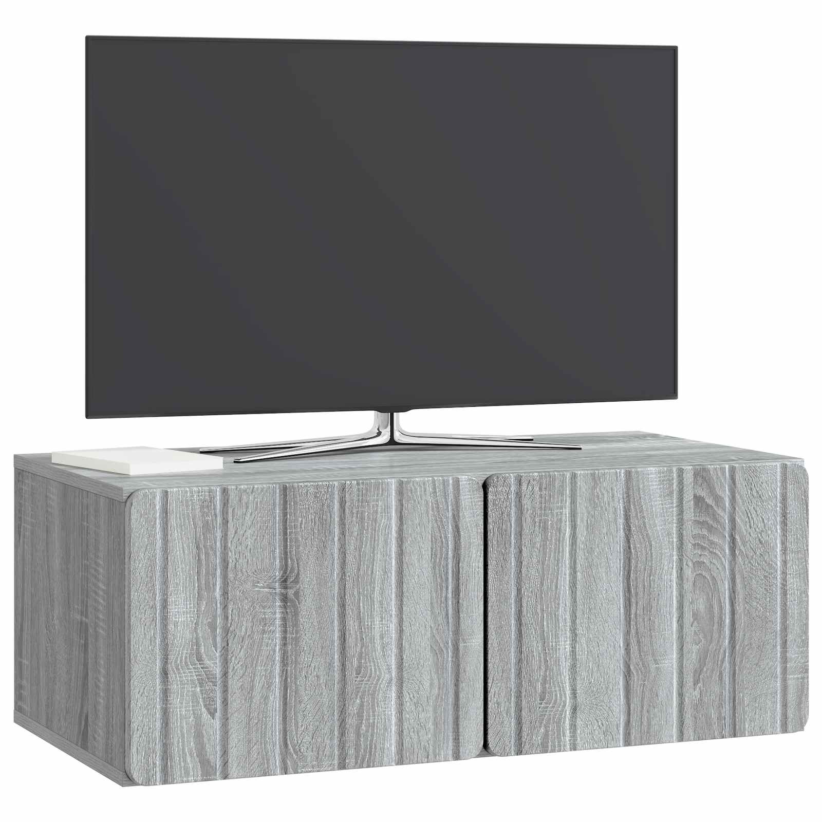Meuble TV mural Sonoma gris 78,5 x 41 x 30 cm Bois d'ingénierie - XIOS