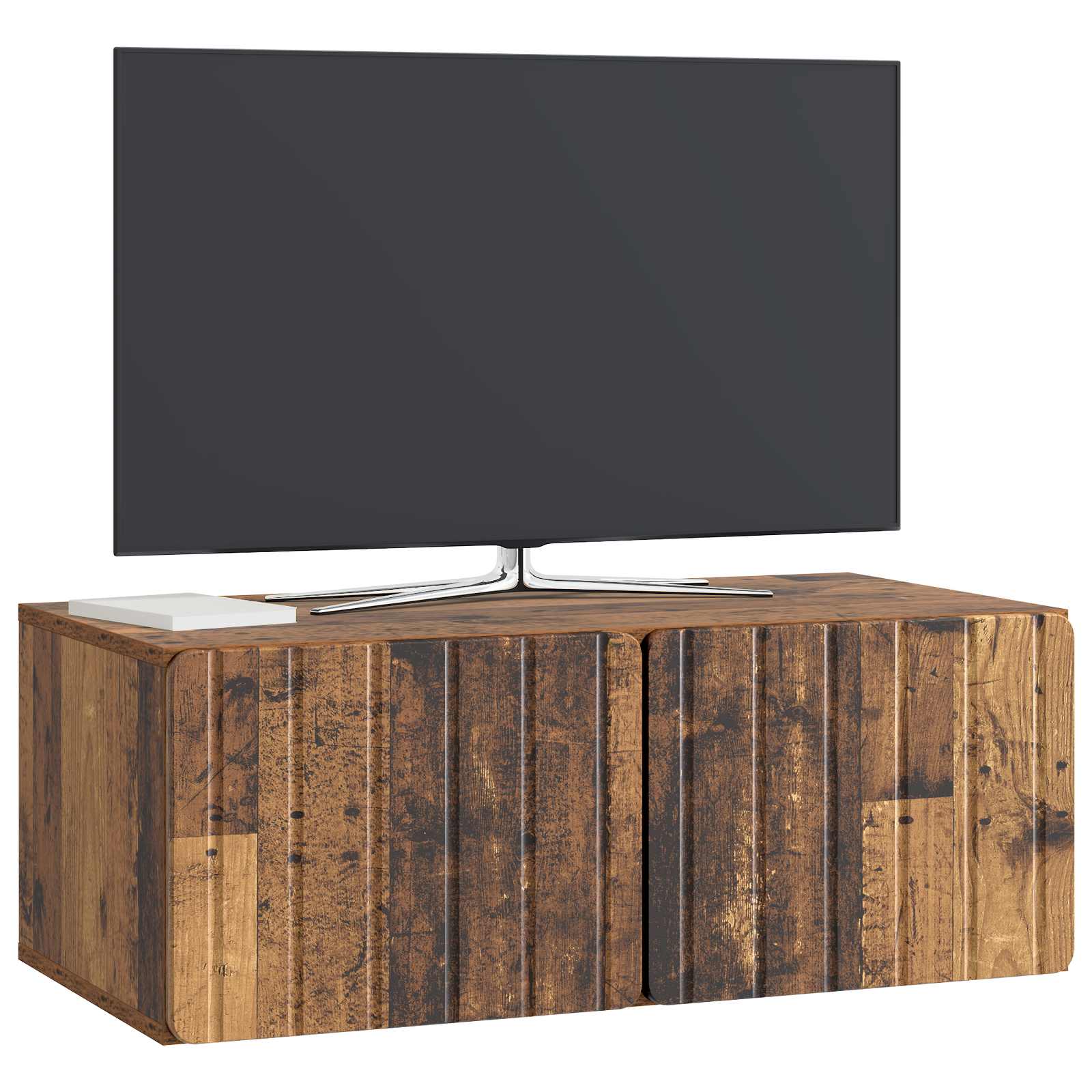 Meuble TV mural Bois ancien 78,5 x 41 x 30 cm Bois d'ingénierie - XIOS