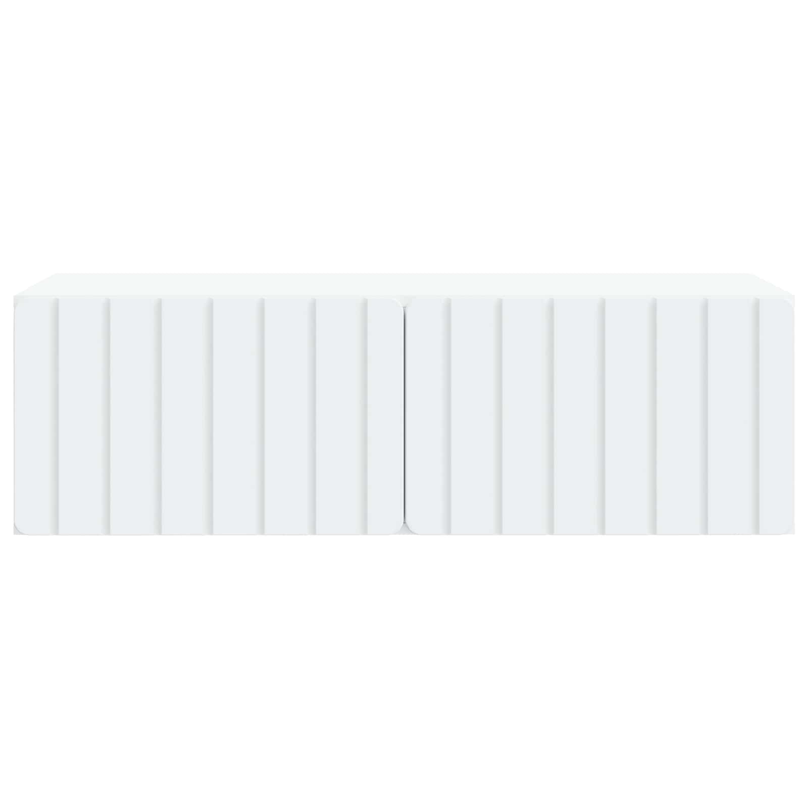 Meuble TV mural Blanc 98 x 41 x 30 cm Bois d'ingénierie - XIOS