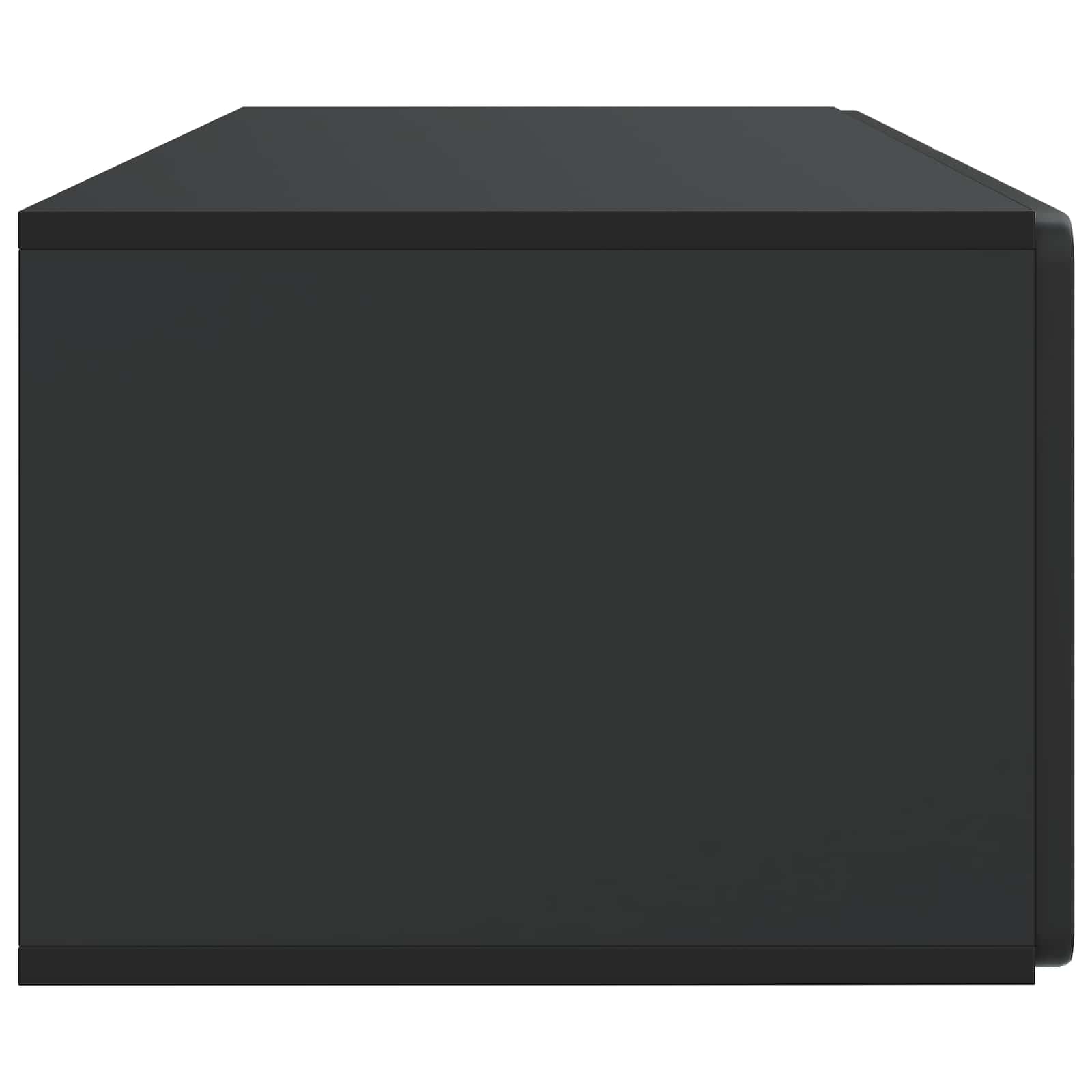 Meuble TV mural Noir 98 x 41 x 30 cm Bois d'ingénierie - XIOS