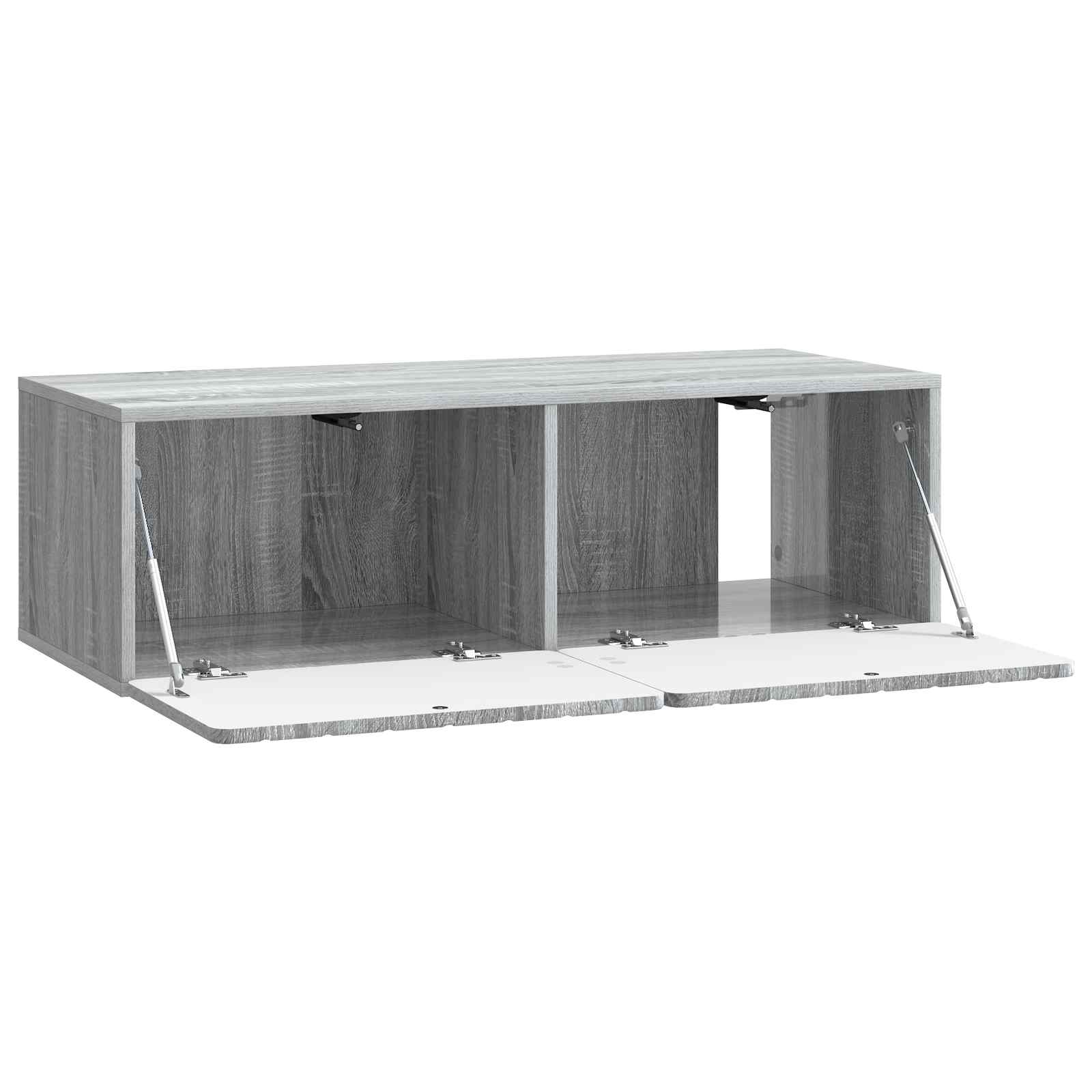 Meuble TV mural Sonoma gris 98 x 41 x 30 cm Bois d'ingénierie - XIOS