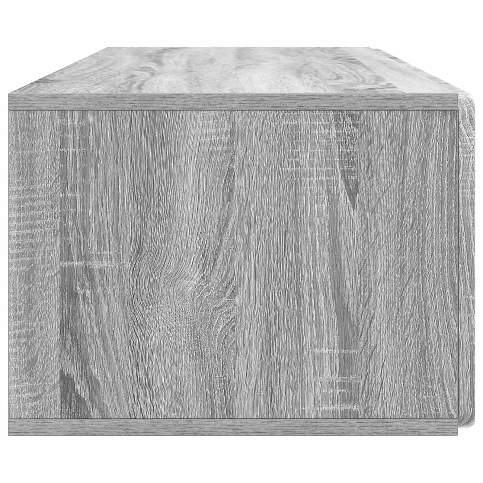 Meuble TV mural Sonoma gris 98 x 41 x 30 cm Bois d'ingénierie - XIOS