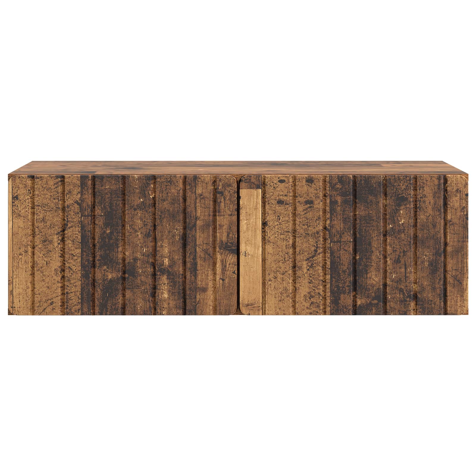 Meuble TV mural Bois ancien 98 x 41 x 30 cm Bois d'ingénierie - XIOS