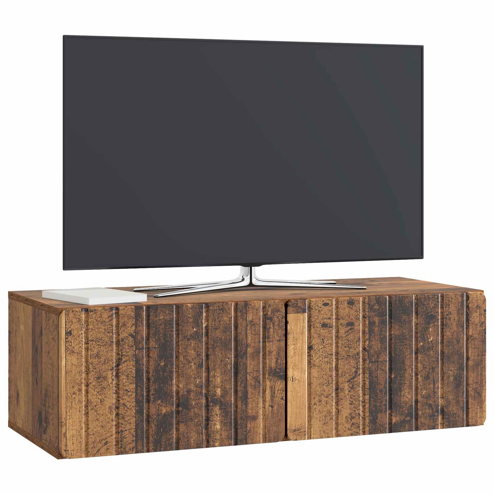 Meuble TV mural Bois ancien 98 x 41 x 30 cm Bois d'ingénierie - XIOS