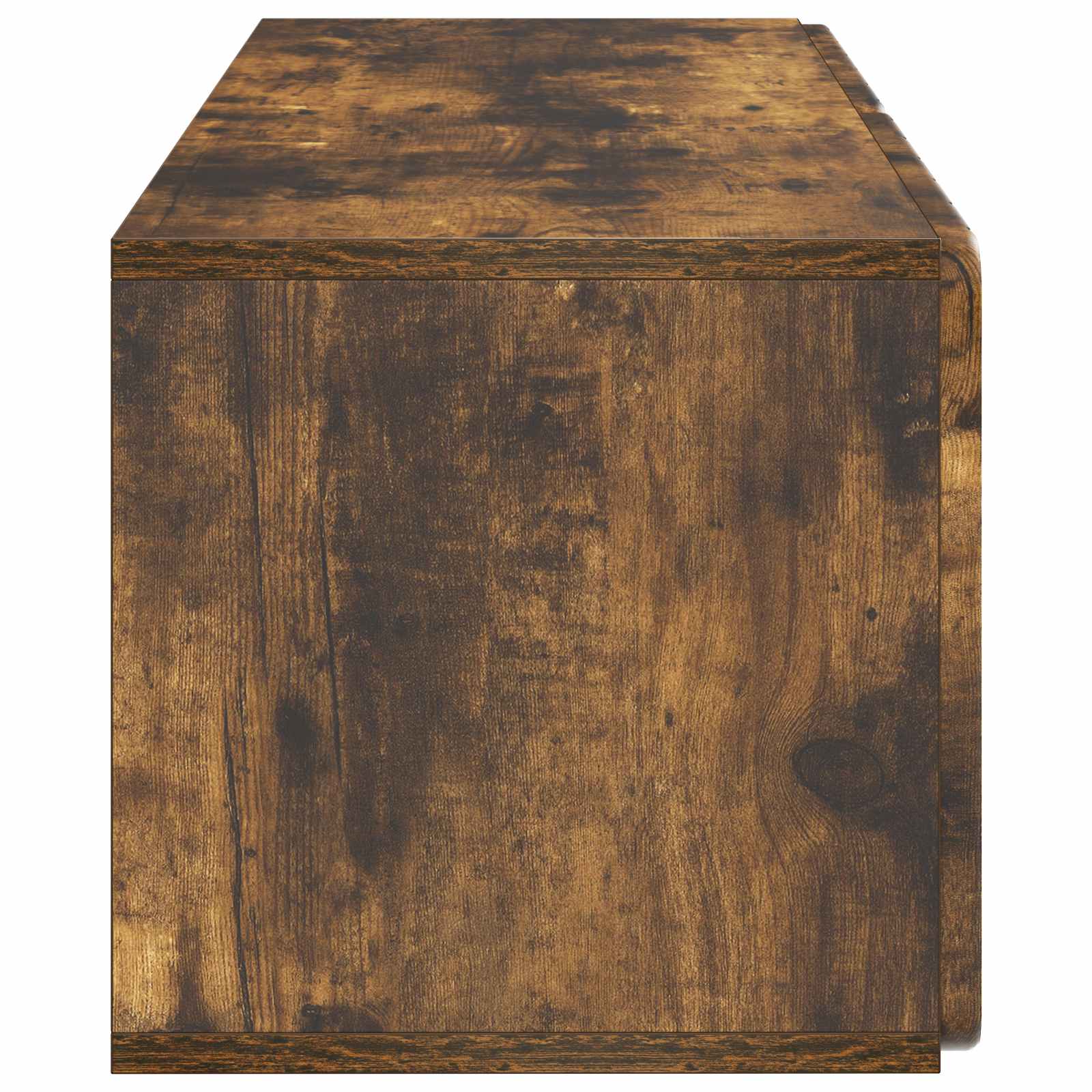 Meuble TV mural 78,5 x 31 x 30 cm Chêne fumé Bois d'ingénierie - XIOS