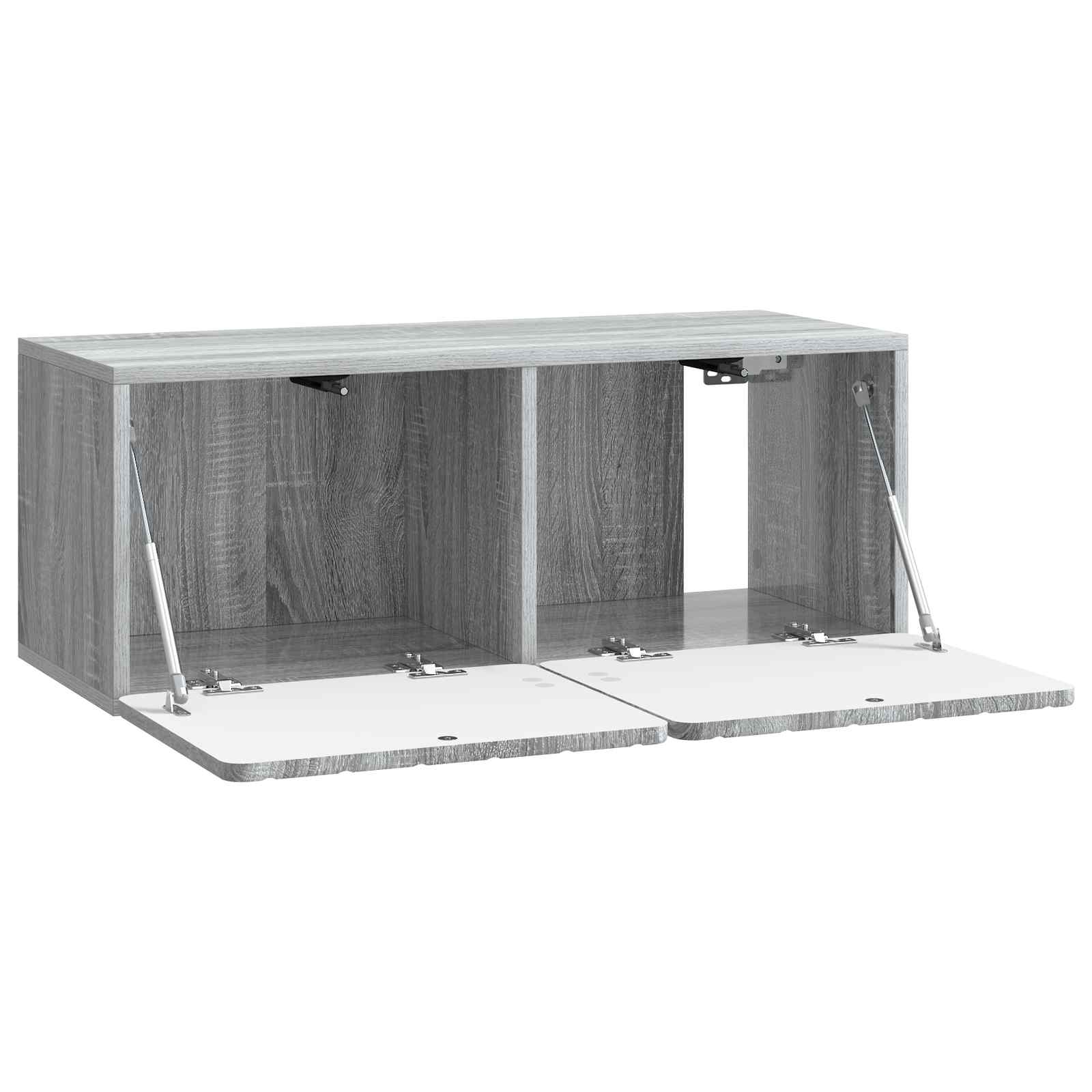 Meuble TV mural Sonoma gris 78,5 x 31 x 30 cm Bois d'ingénierie - XIOS