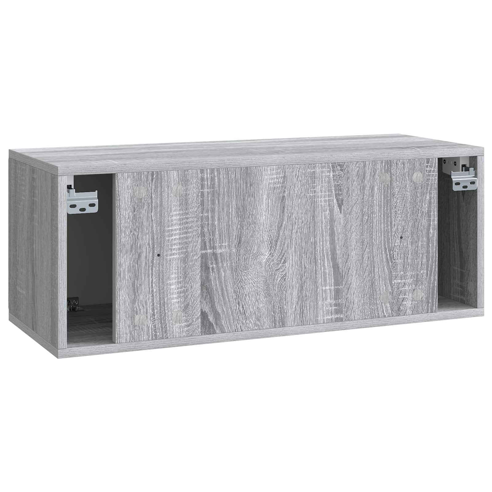 Meuble TV mural Sonoma gris 78,5 x 31 x 30 cm Bois d'ingénierie - XIOS