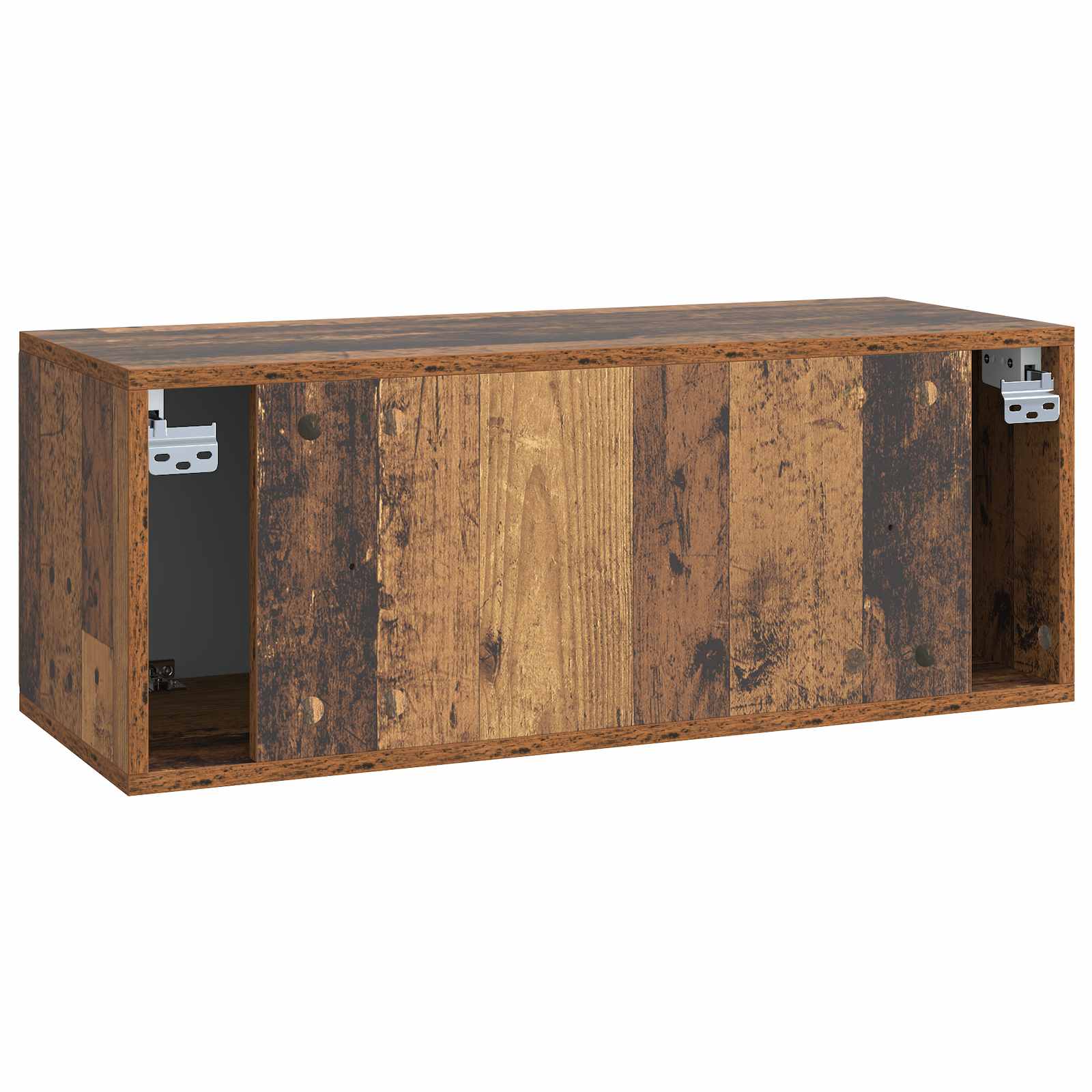 Meuble TV mural Bois ancien 78,5 x 31 x 30 cm Bois d'ingénierie - XIOS