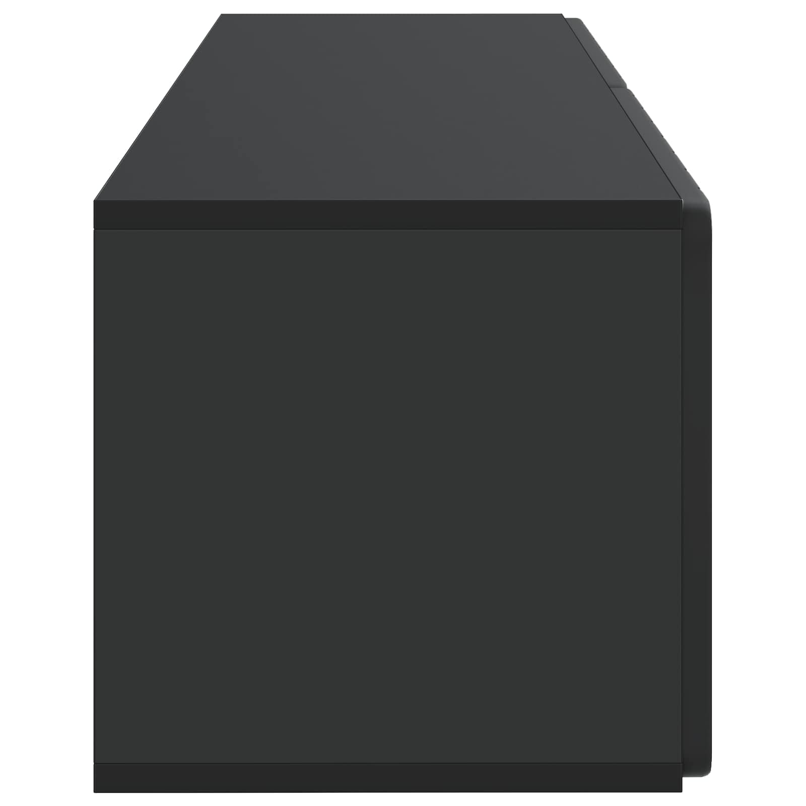 Meuble TV mural Noir 98 x 31 x 30 cm Bois d'ingénierie - XIOS