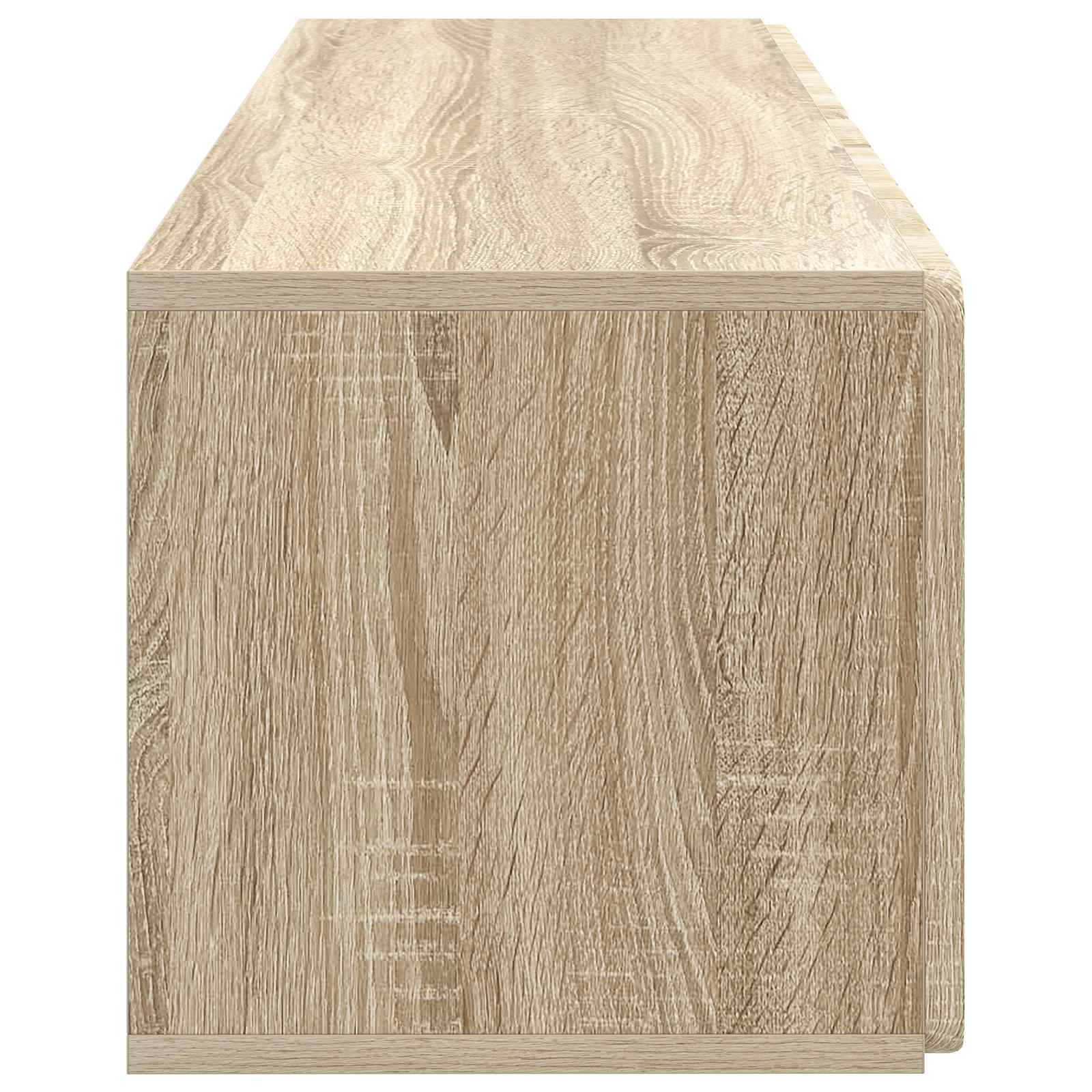 Meuble TV mural Chêne Sonoma 98 x 31 x 30 cm Bois d'ingénierie - XIOS