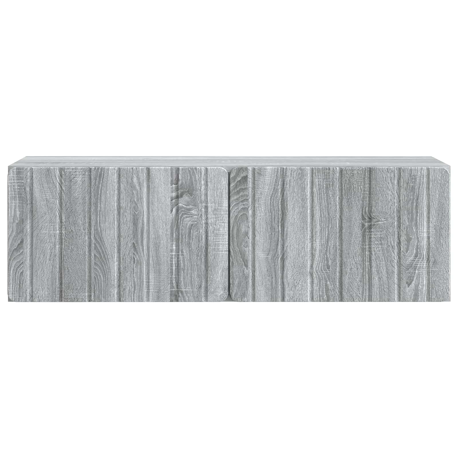 Meuble TV mural Sonoma gris 98 x 31 x 30 cm Bois d'ingénierie - XIOS