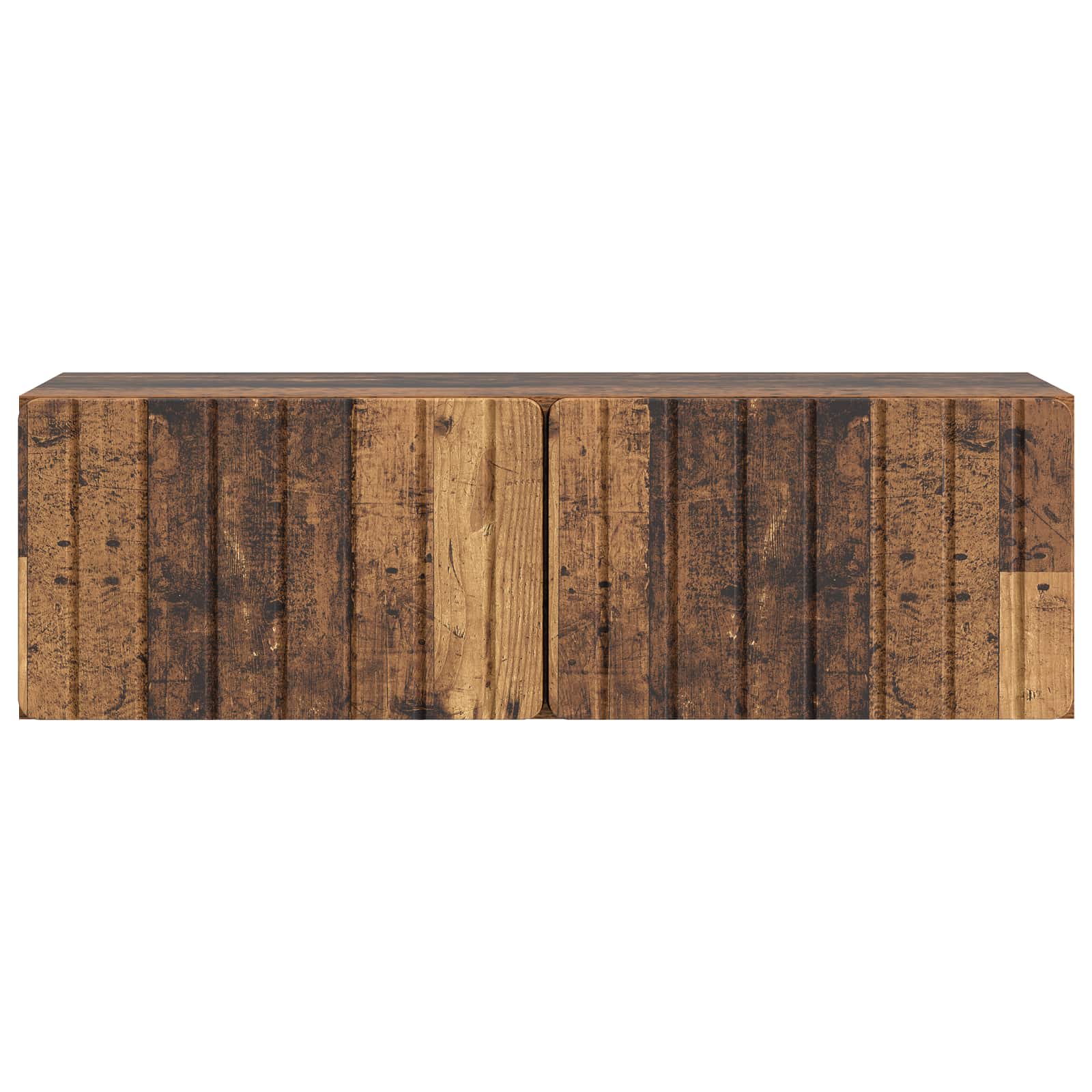 Meuble TV mural Bois ancien 98 x 31 x 30 cm Bois d'ingénierie - XIOS