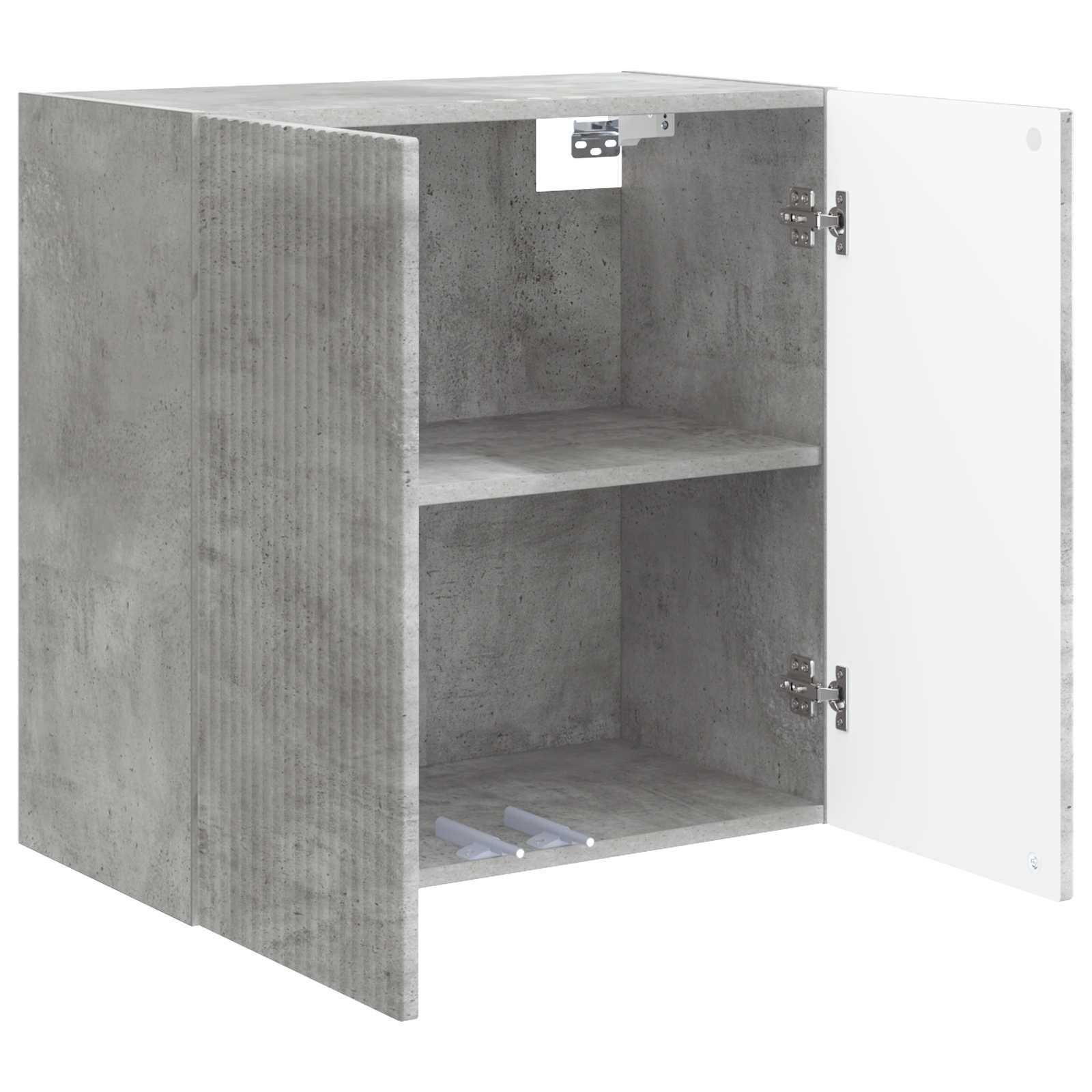 Armoire Murale Gris béton 59 x 31 x 60 cm Bois d'ingénierie - XIOS