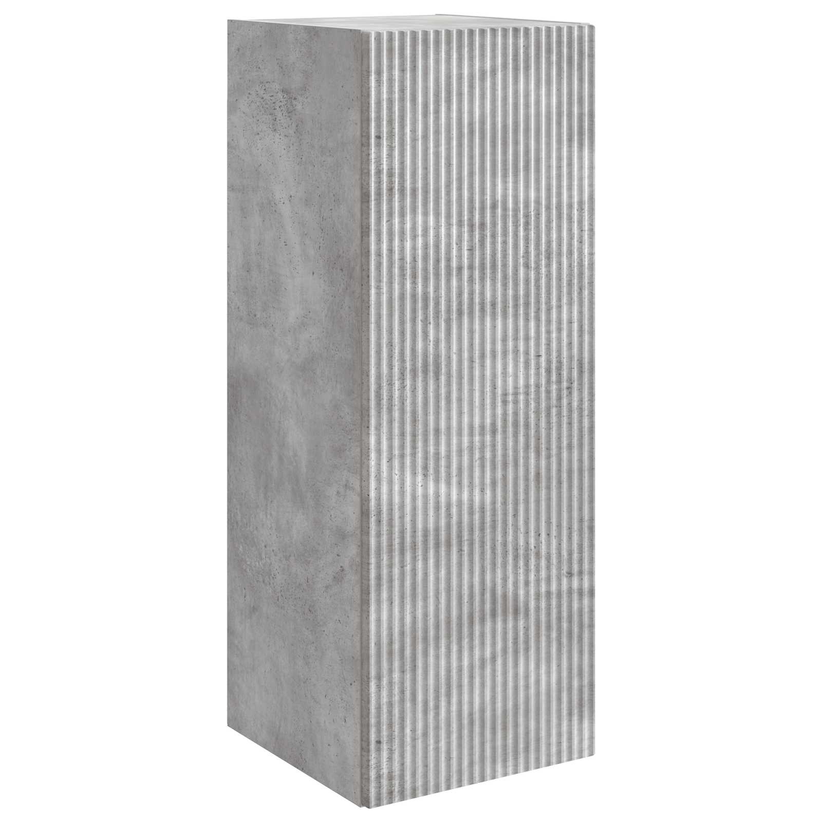 Armoire Murale Gris béton 33 x 34,5 x 90 cm Bois d'ingénierie - XIOS