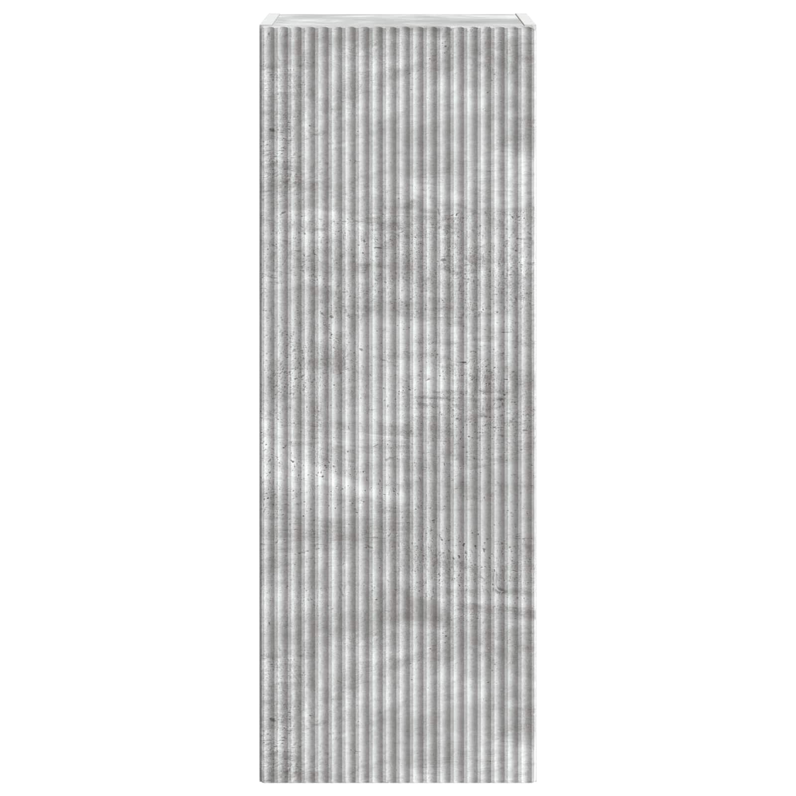 Armoire Murale Gris béton 33 x 34,5 x 90 cm Bois d'ingénierie - XIOS