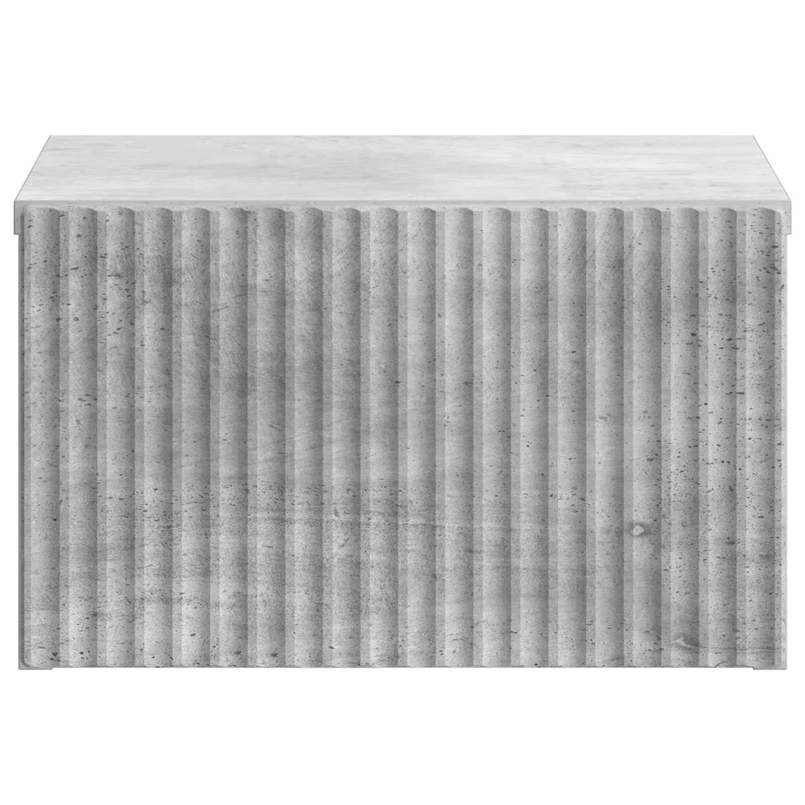 Cabinet de chevet mural 2 pcs Gris béton 33 x 34,5 x 20 cm - XIOS