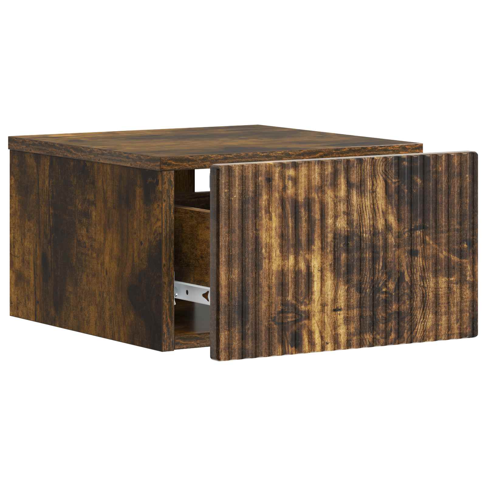 Cabinet de chevet mural 2 pcs Chêne fumé 33 x 34,5 x 20 cm - XIOS
