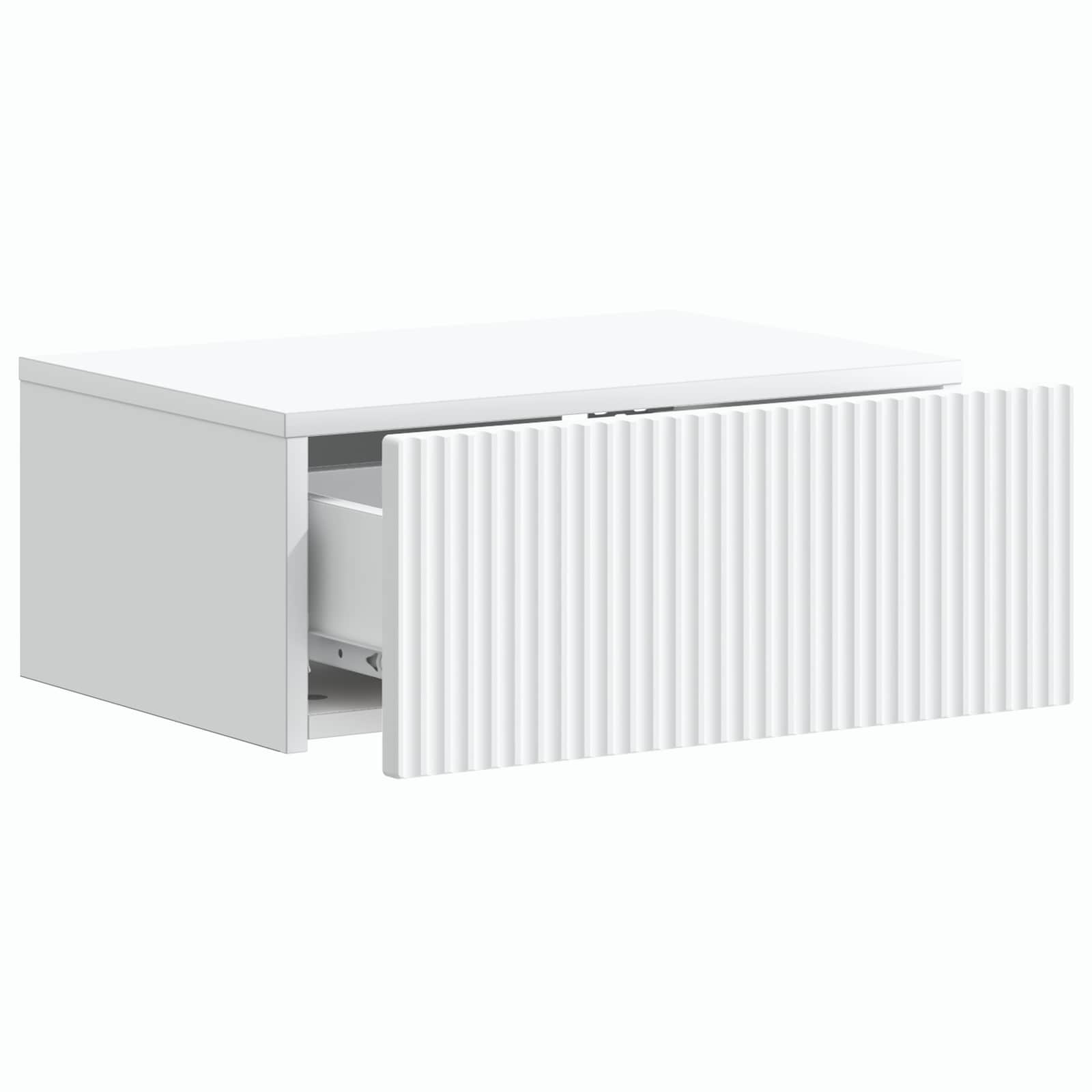 Cabinet de chevet mural 2 pcs Blanc 49 x 34,5 x 20 cm - XIOS