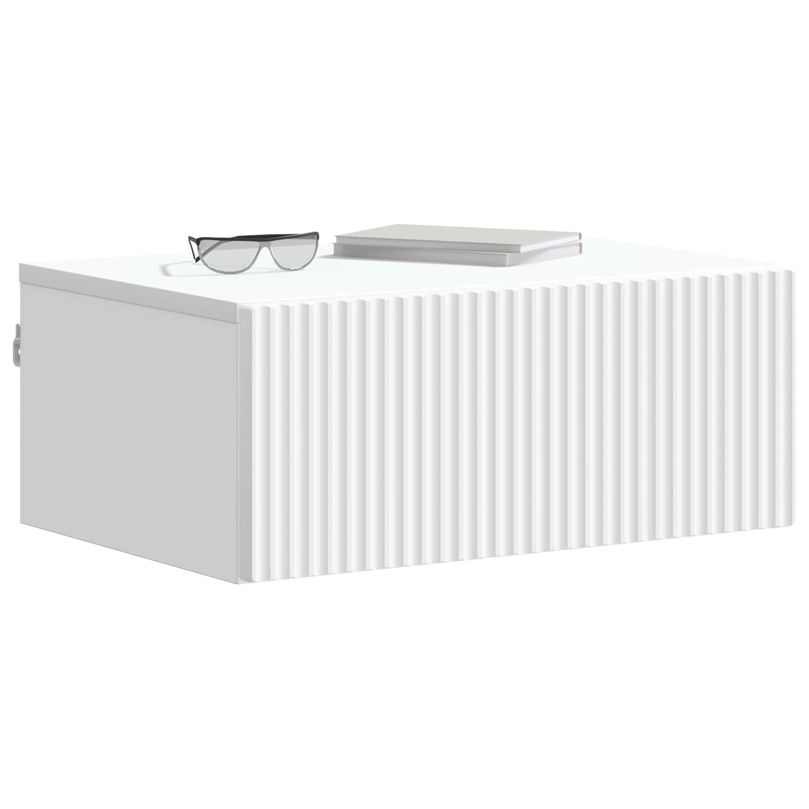 Cabinet de chevet mural 2 pcs Blanc 49 x 34,5 x 20 cm - XIOS