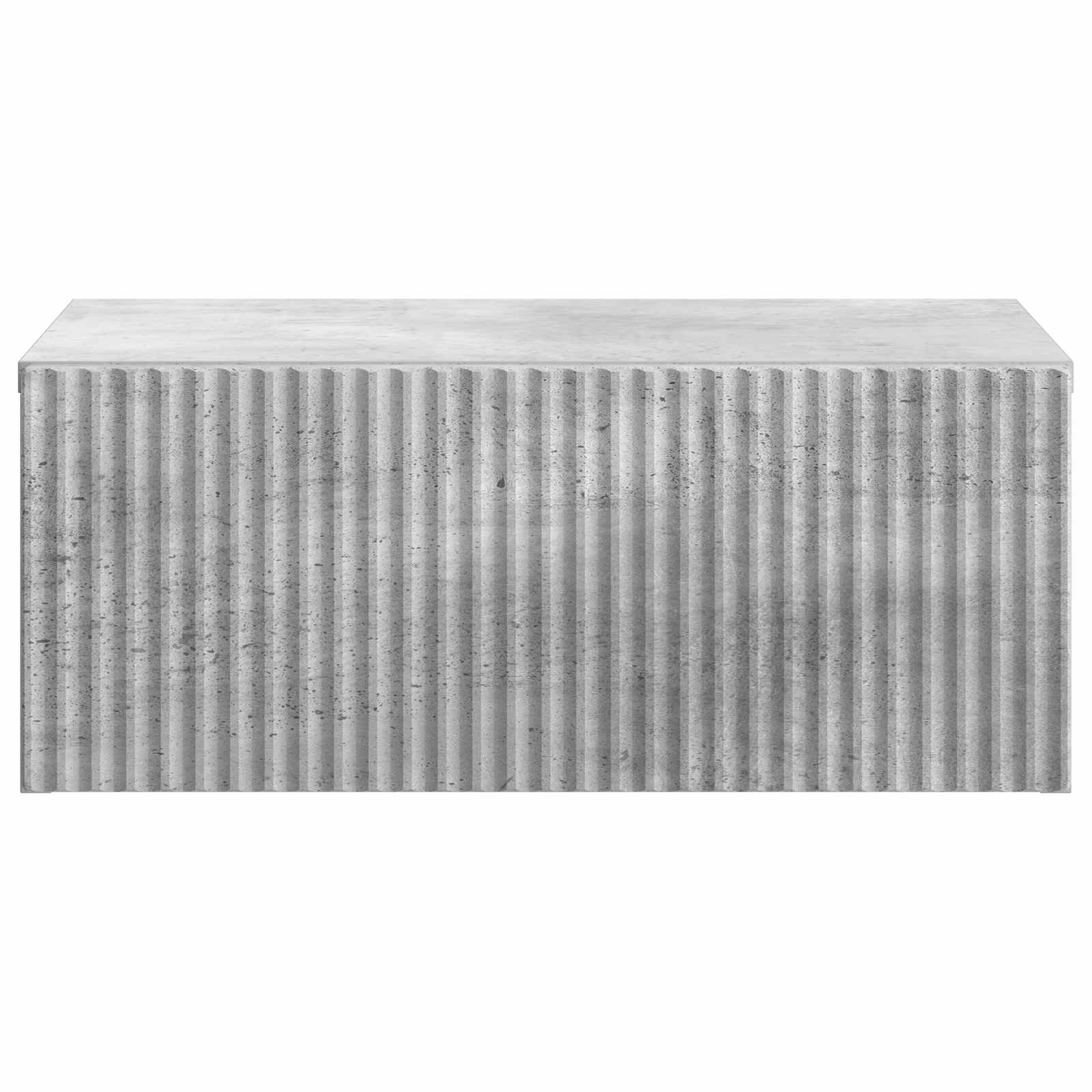 Cabinet de chevet mural 2 pcs Gris béton 49 x 34,5 x 20 cm - XIOS